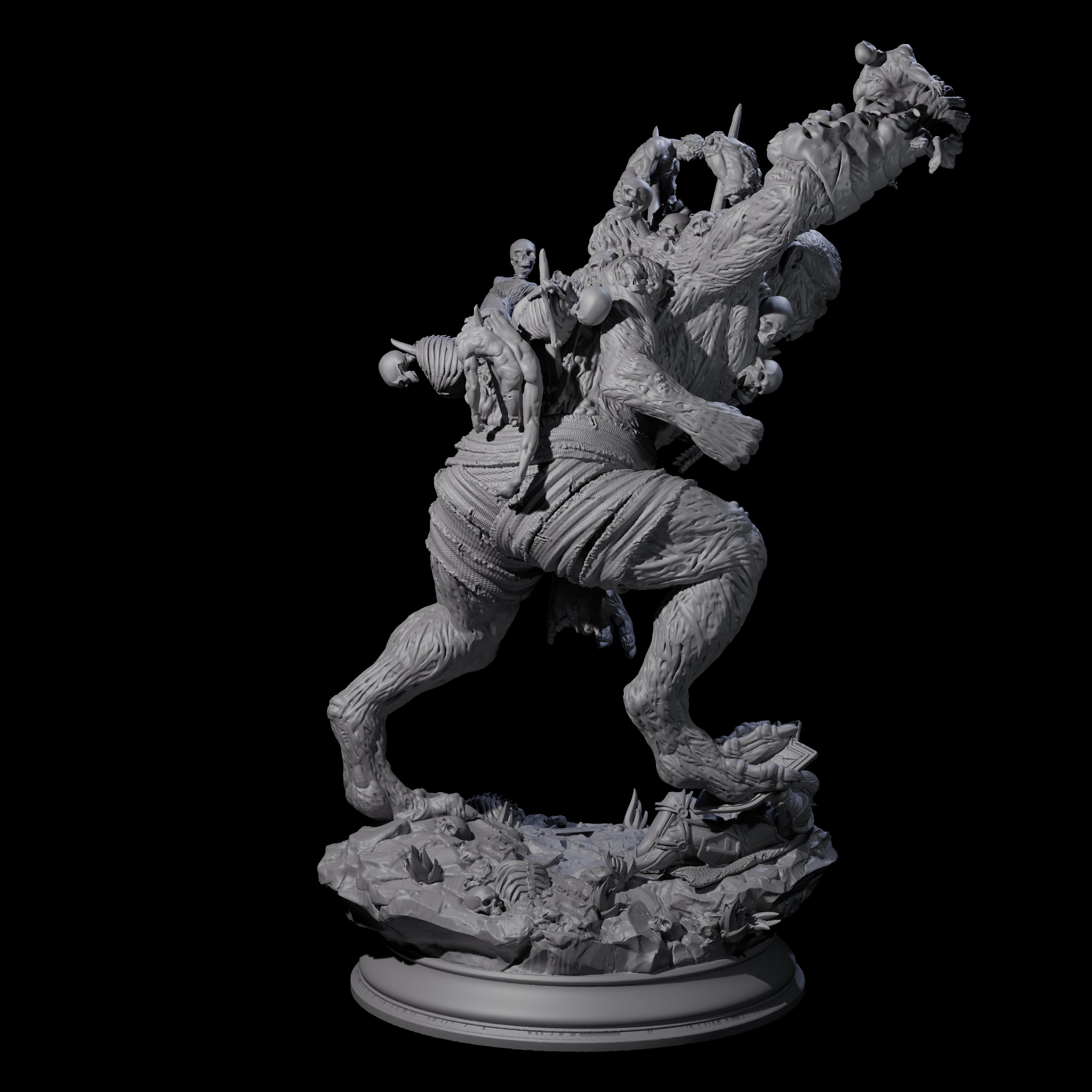 Raging Barlgura Miniature for Dungeons and Dragons, Pathfinder or other TTRPGs