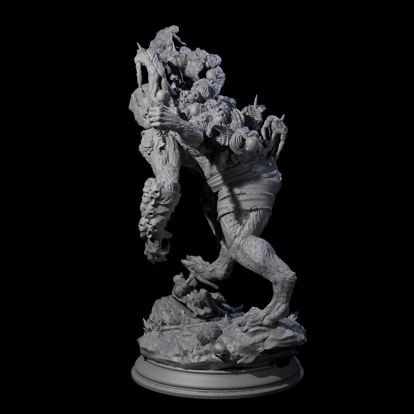 Raging Barlgura Miniature for Dungeons and Dragons, Pathfinder or other TTRPGs
