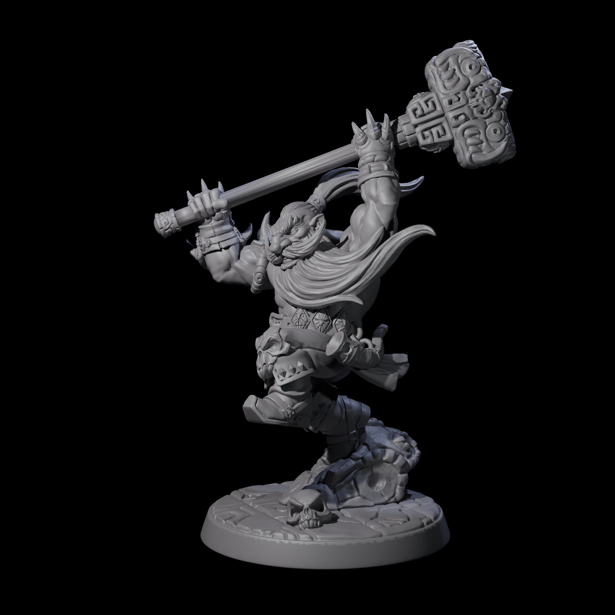 Raging Berserker Dwarf A Miniature for Dungeons and Dragons, Pathfinder or other TTRPGs