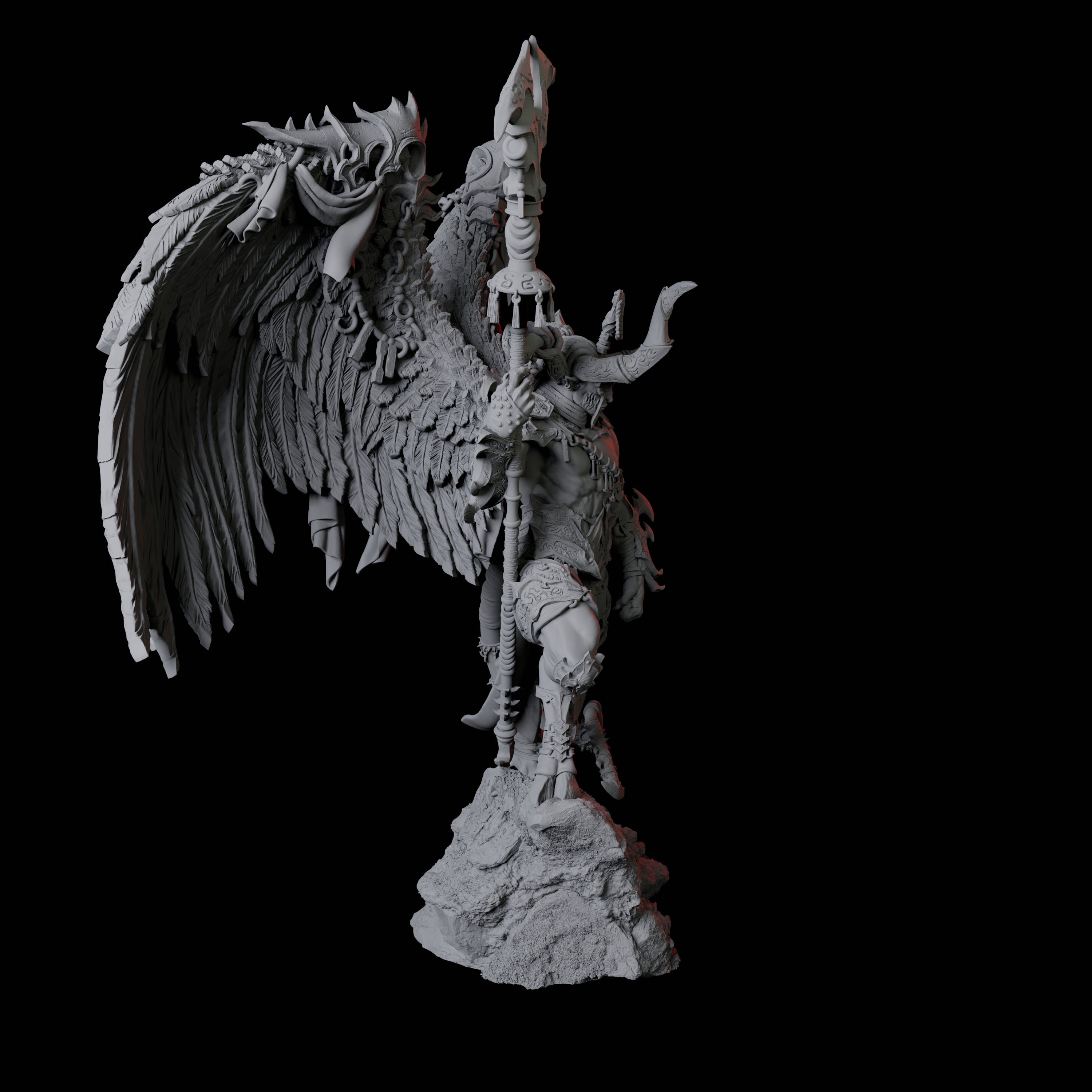 Raging Brimorak B Miniature for Dungeons and Dragons, Pathfinder or other TTRPGs