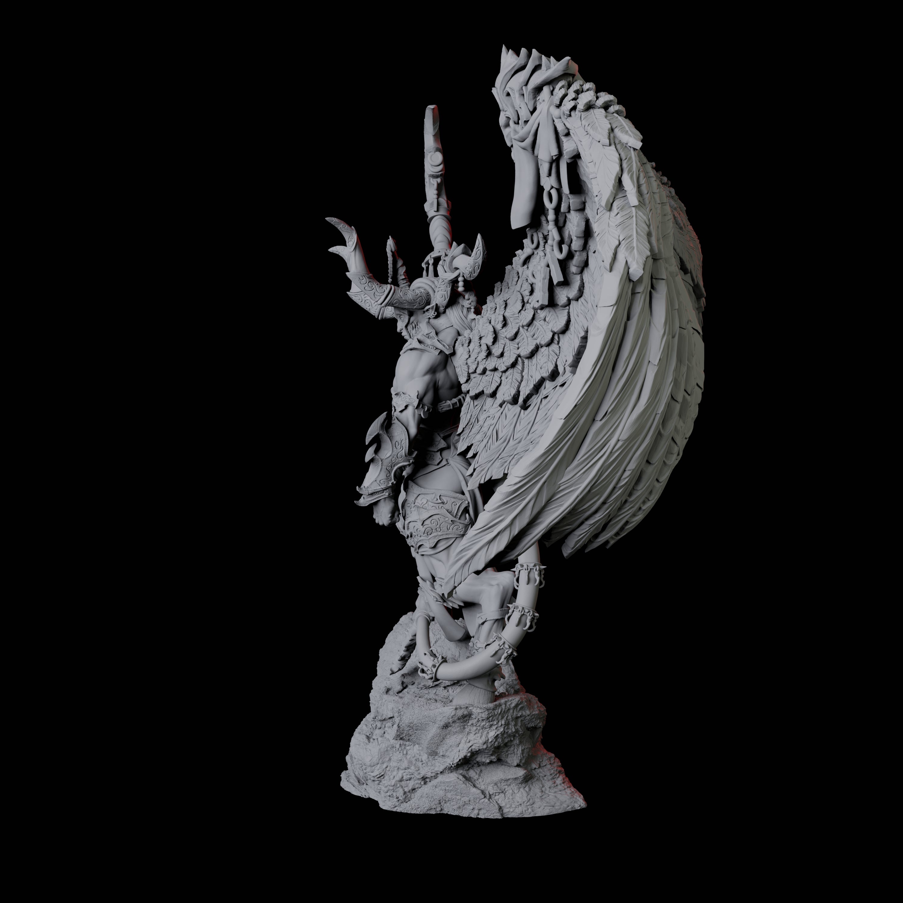 Raging Brimorak B Miniature for Dungeons and Dragons, Pathfinder or other TTRPGs