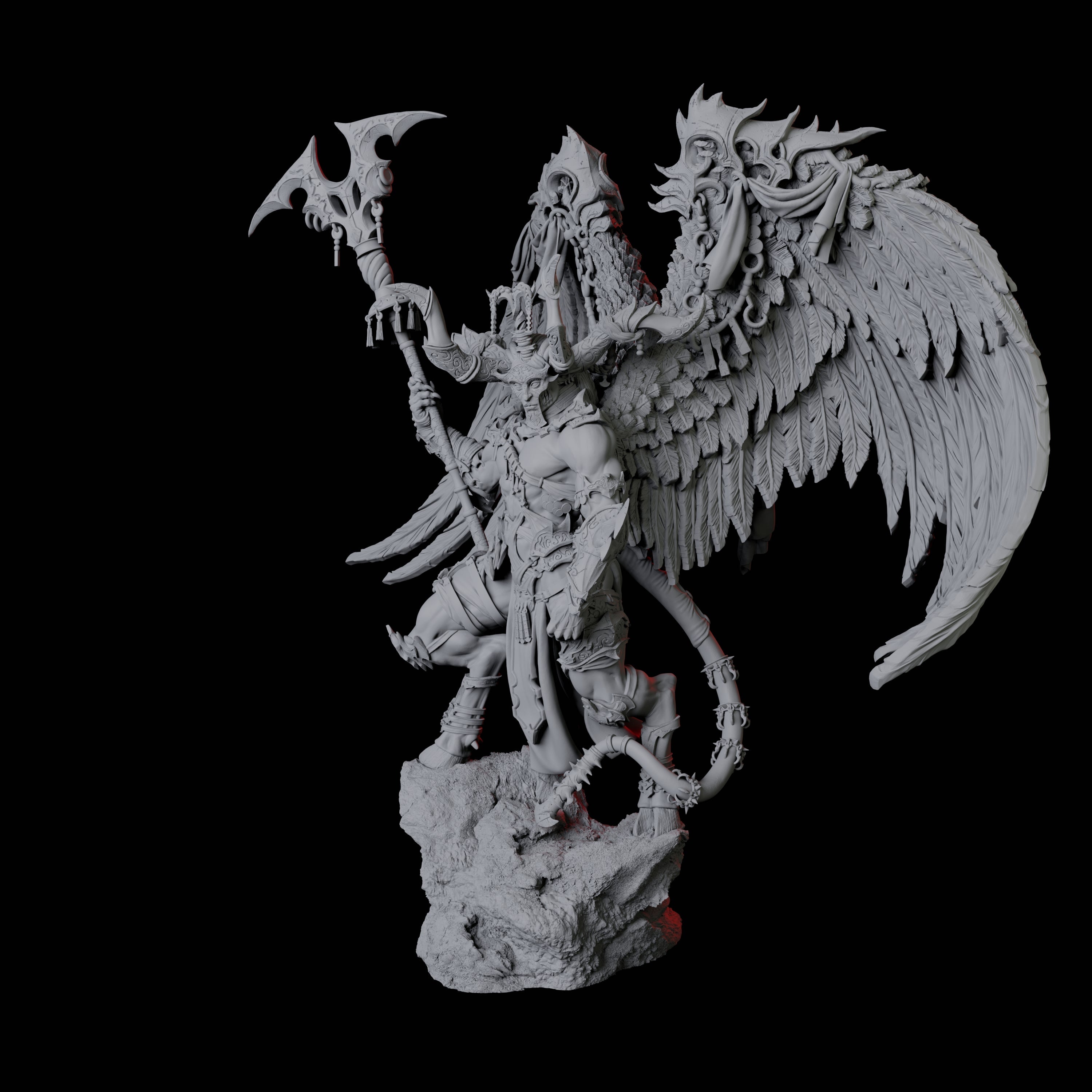 Raging Brimorak B Miniature for Dungeons and Dragons, Pathfinder or other TTRPGs