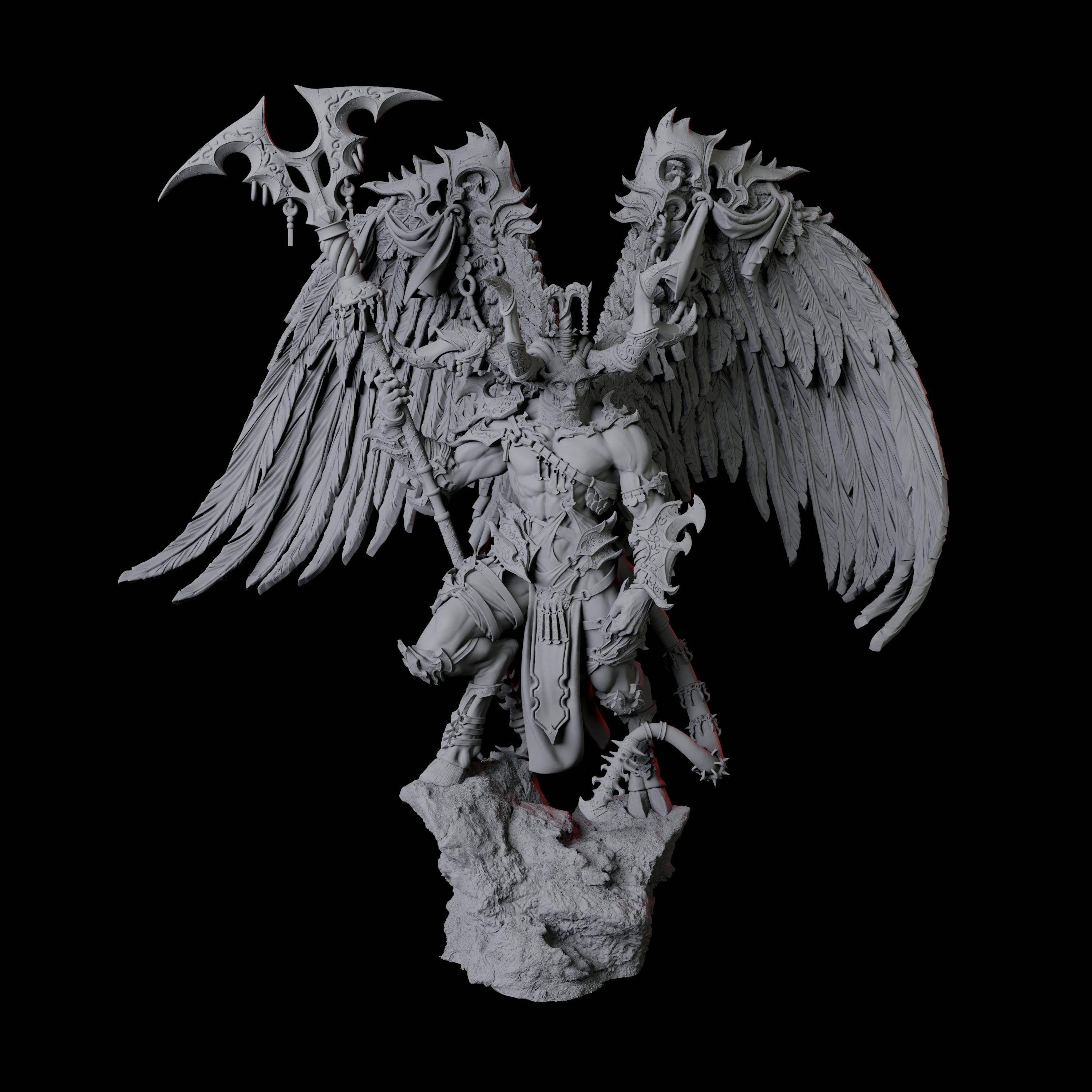 Raging Brimorak B Miniature for Dungeons and Dragons, Pathfinder or other TTRPGs