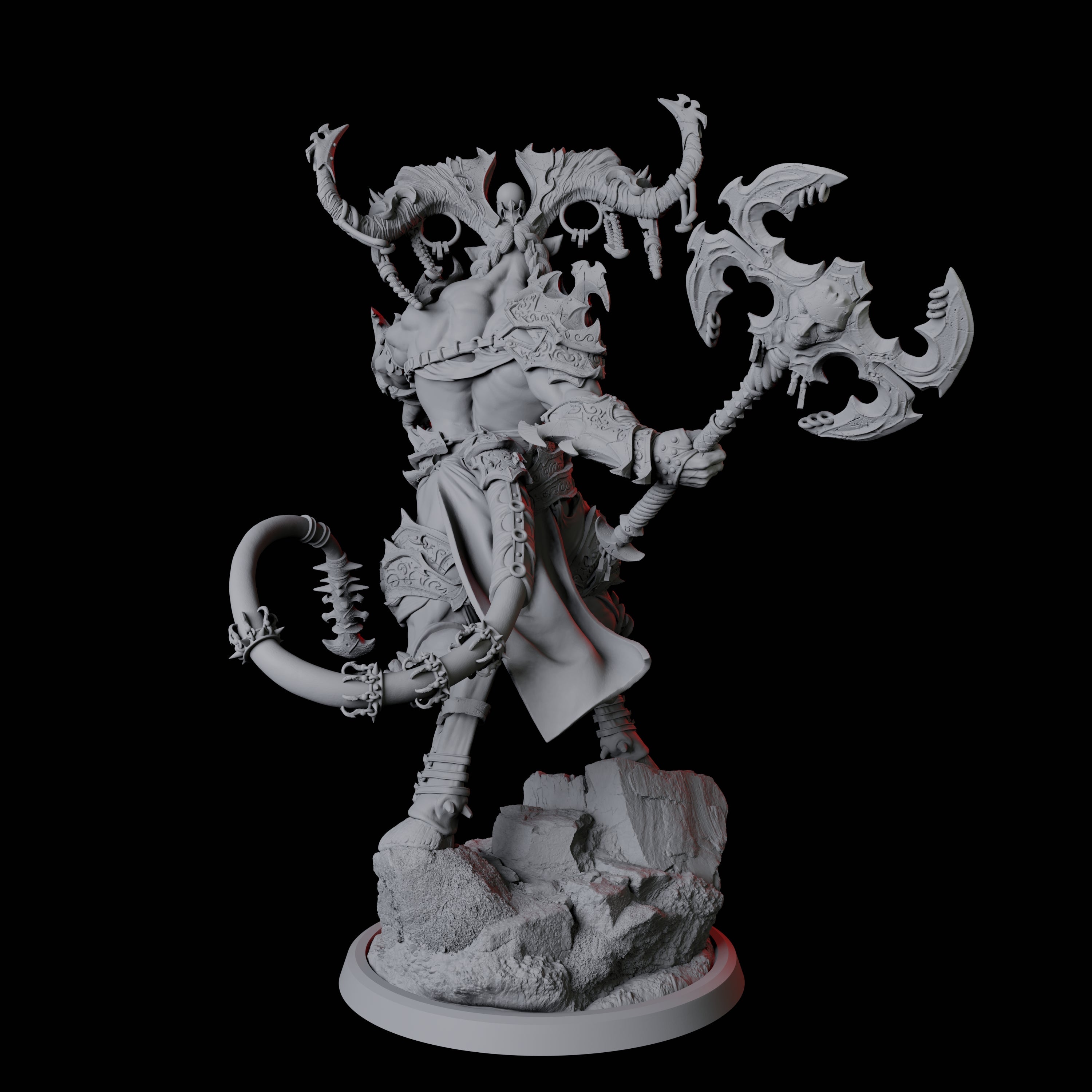 Raging Brimorak C Miniature for Dungeons and Dragons, Pathfinder or other TTRPGs