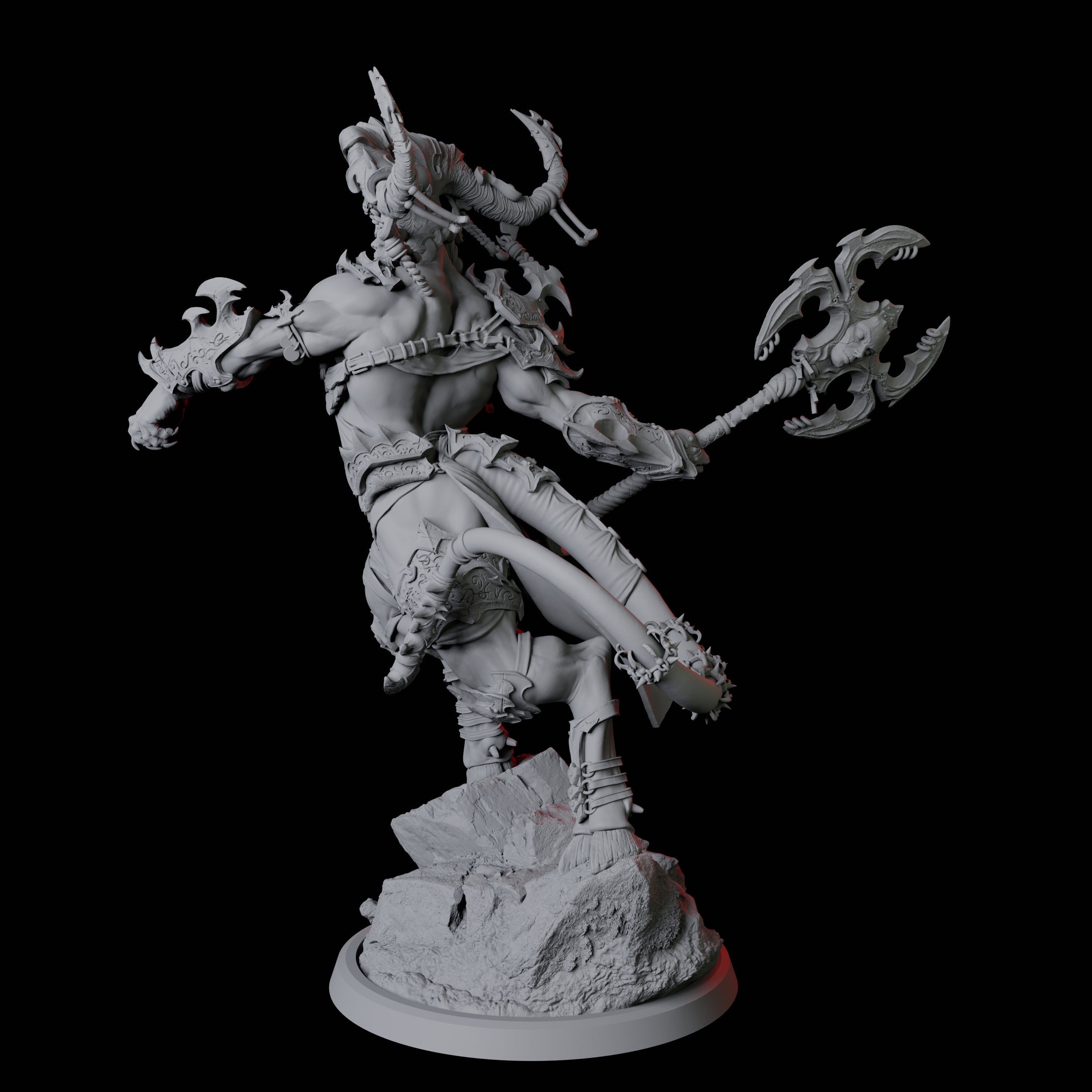 Raging Brimorak C Miniature for Dungeons and Dragons, Pathfinder or other TTRPGs