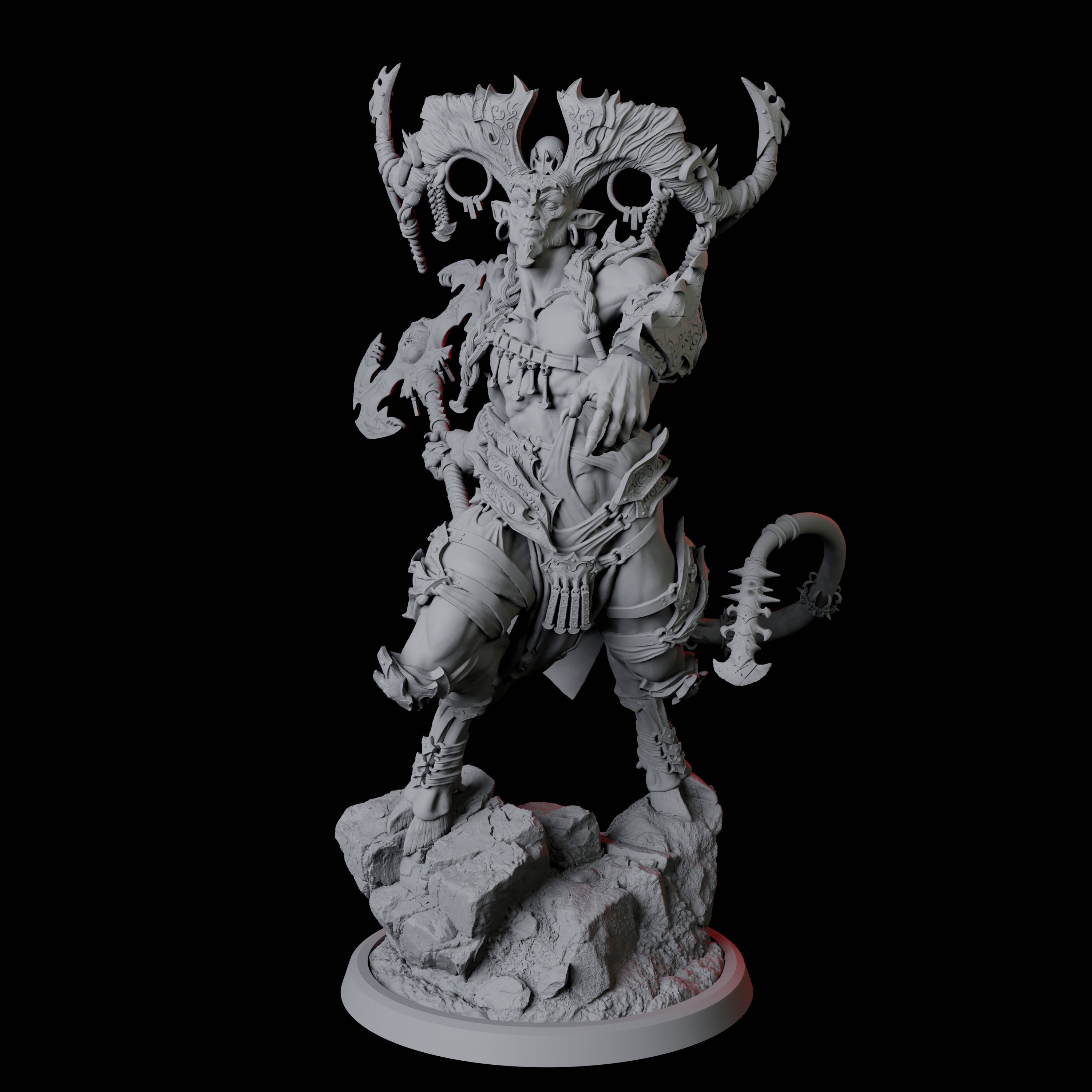 Raging Brimorak C Miniature for Dungeons and Dragons, Pathfinder or other TTRPGs