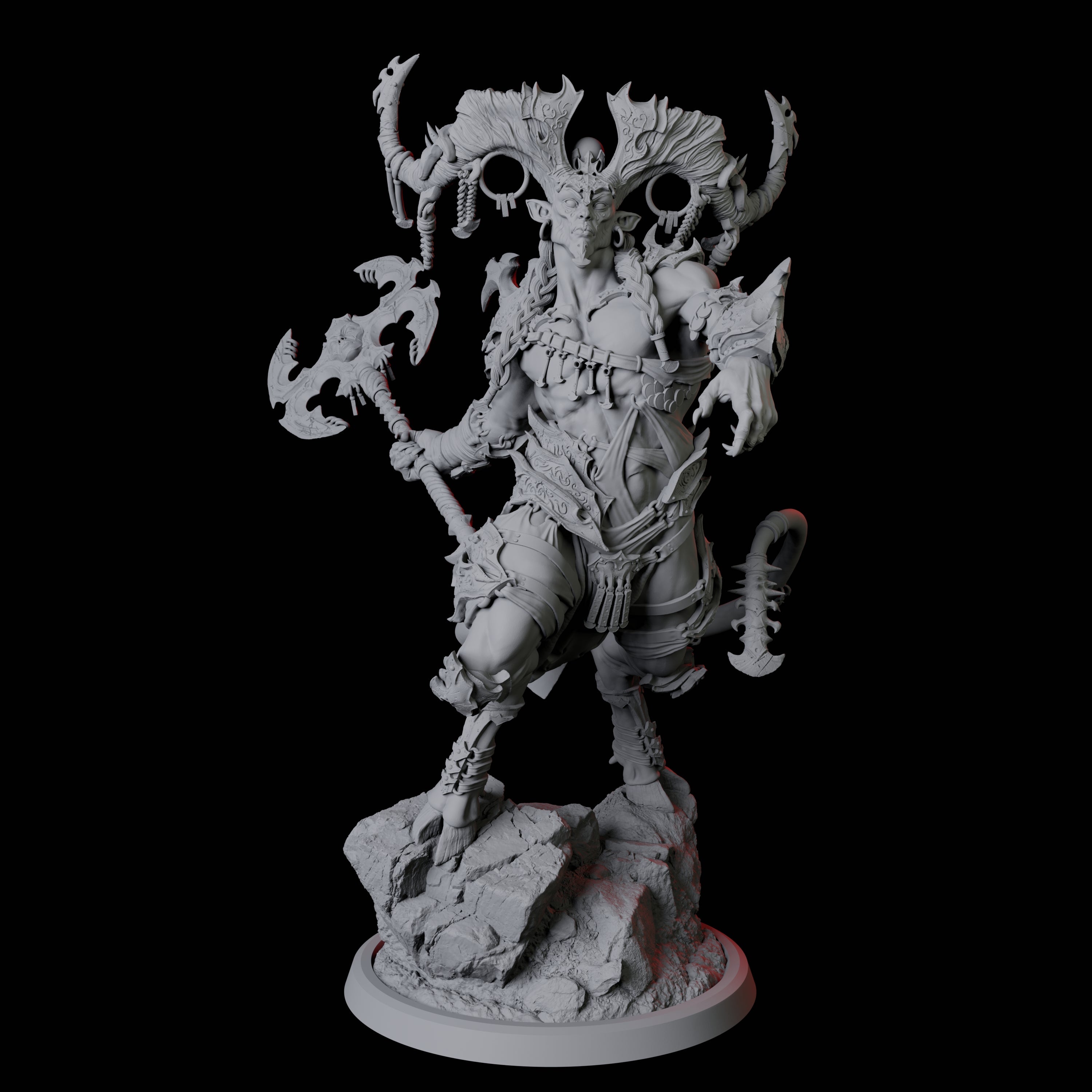 Raging Brimorak C Miniature for Dungeons and Dragons, Pathfinder or other TTRPGs