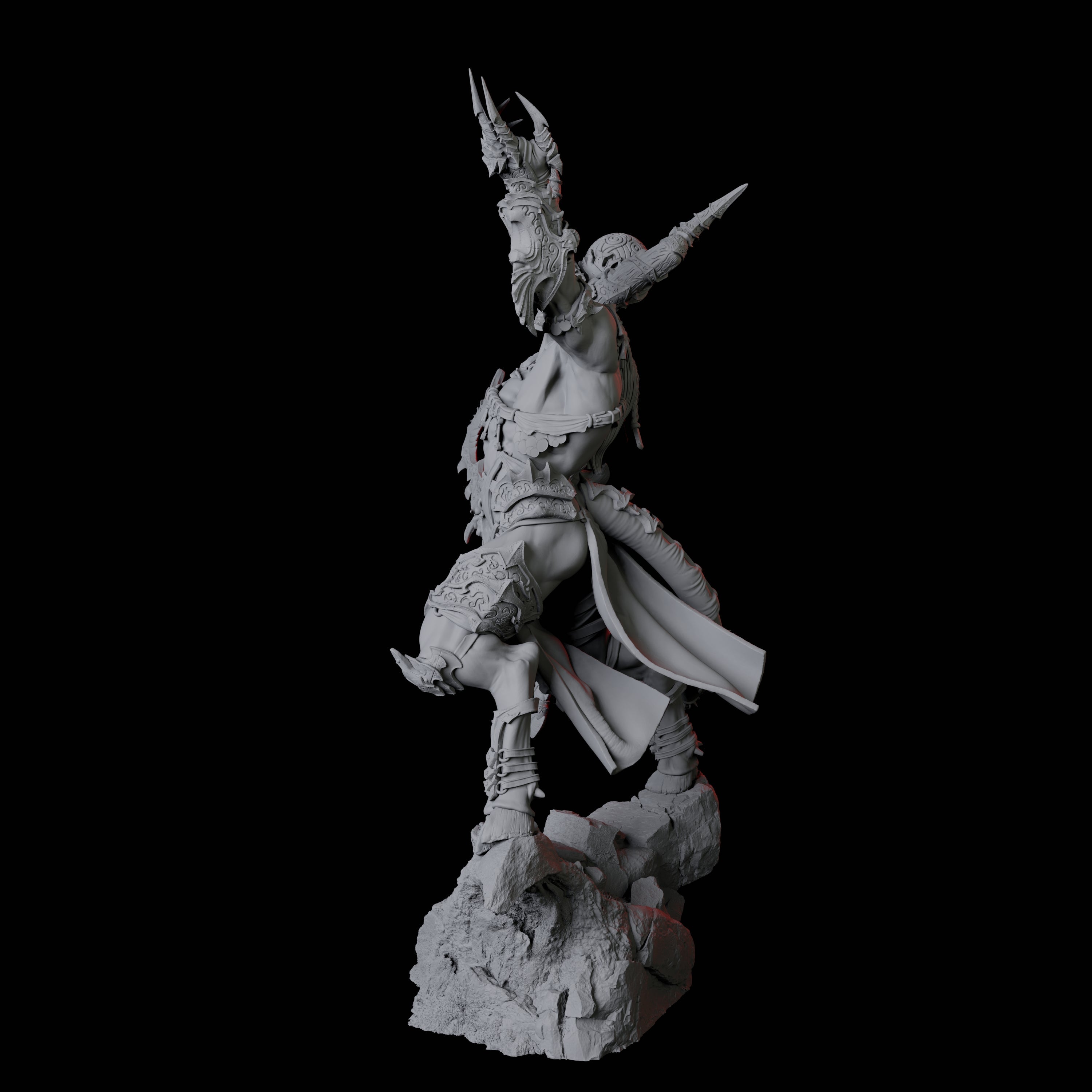 Raging Brimorak D Miniature for Dungeons and Dragons, Pathfinder or other TTRPGs