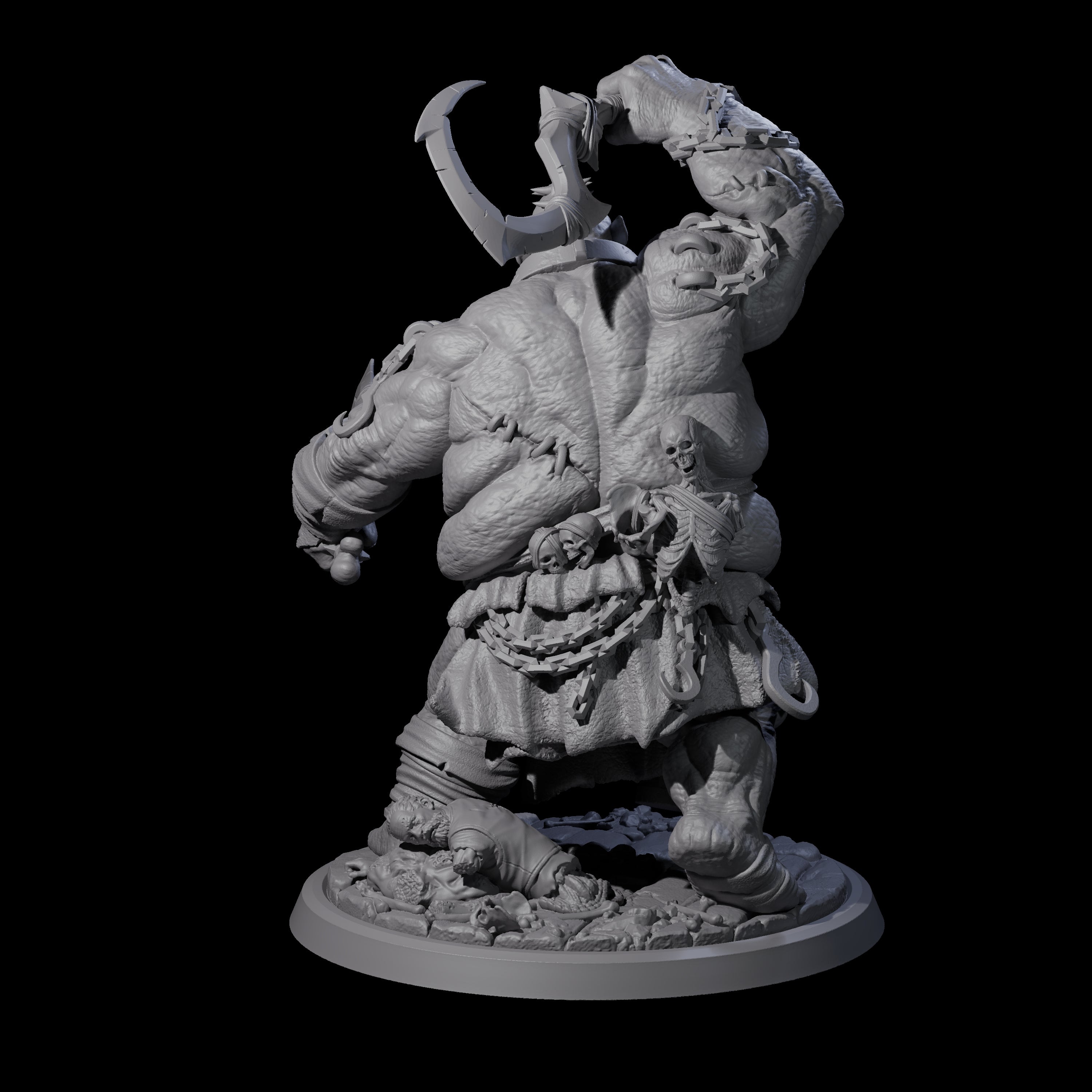 Raging Cyclops A Miniature for Dungeons and Dragons, Pathfinder or other TTRPGs