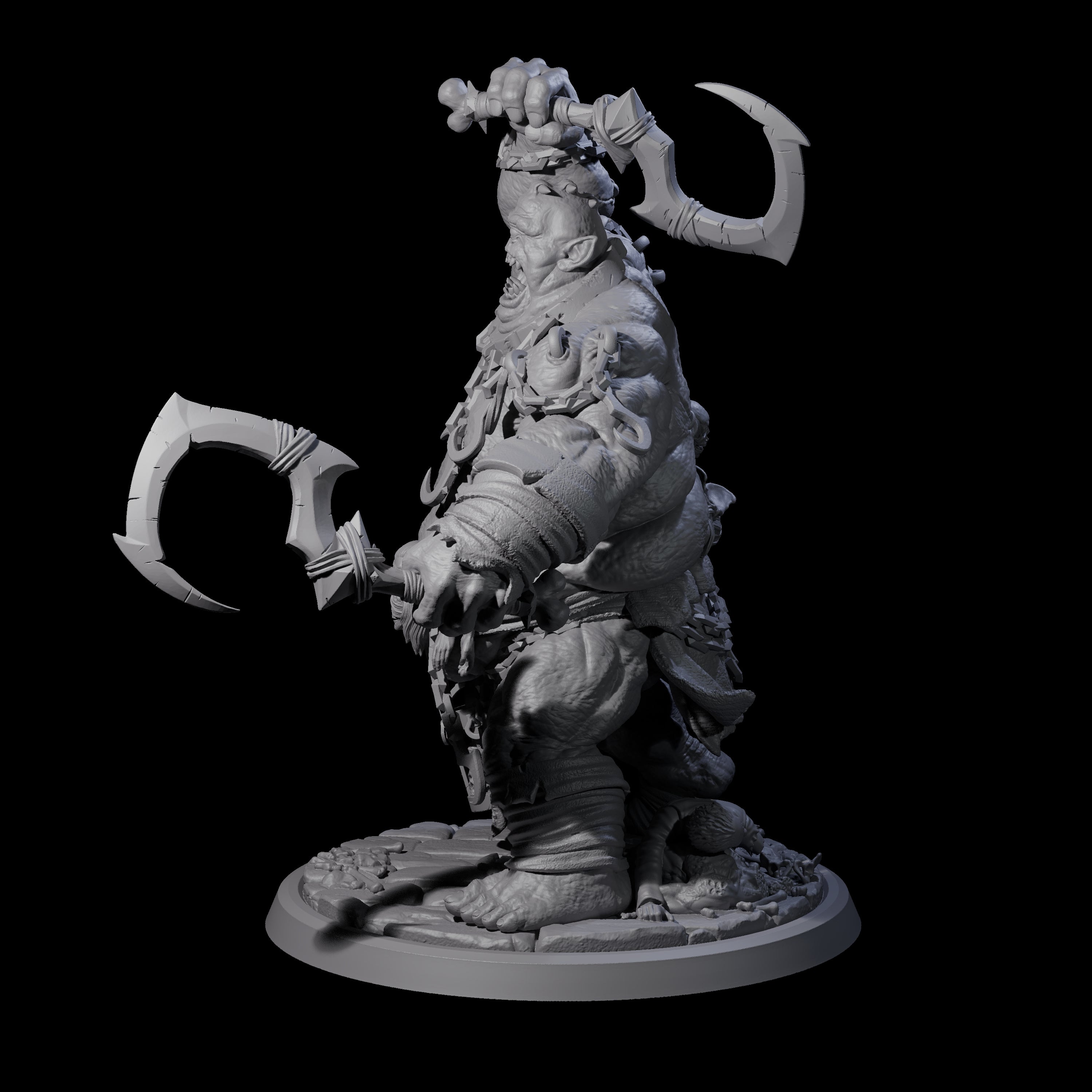 Raging Cyclops A Miniature for Dungeons and Dragons, Pathfinder or other TTRPGs