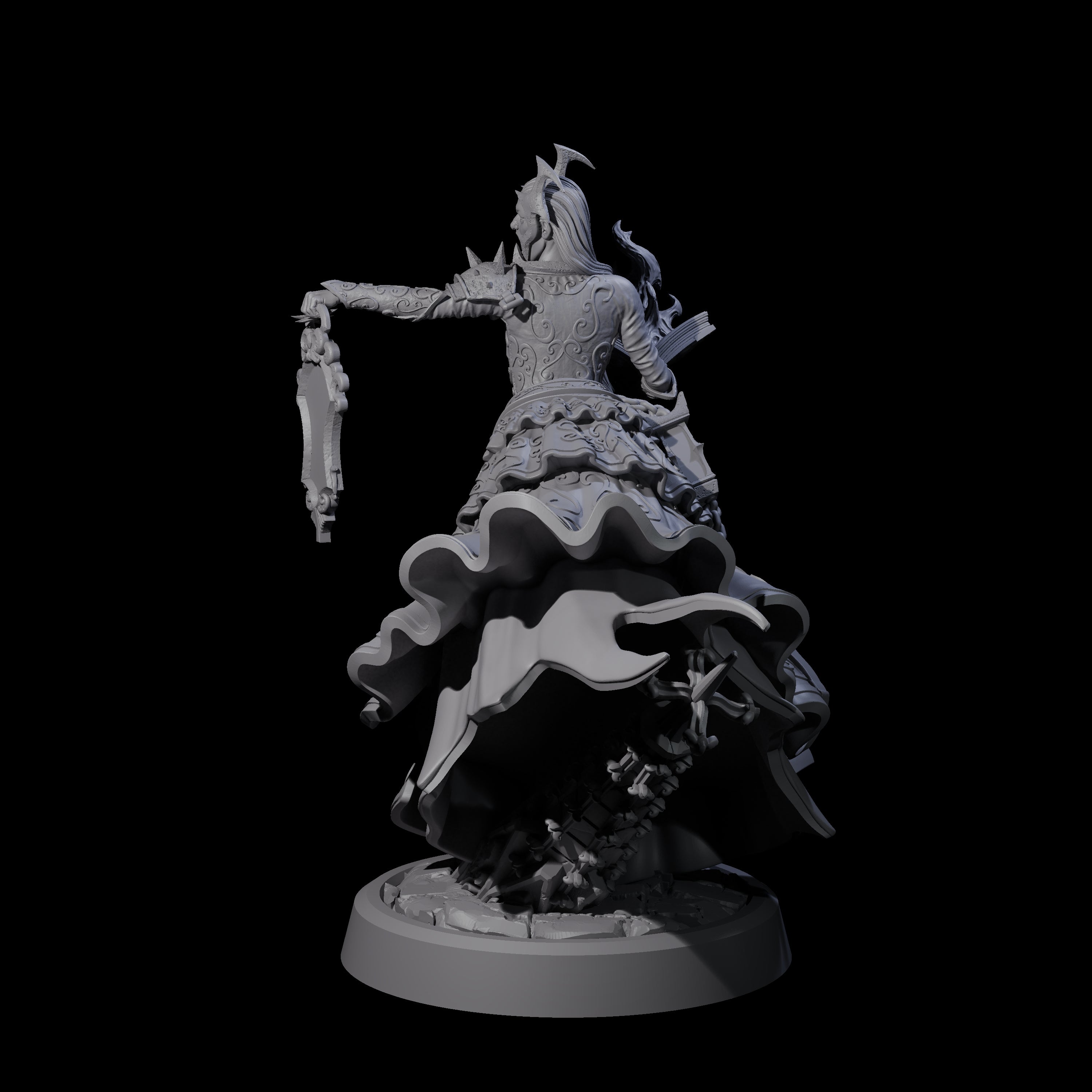 Raging Warblade Succubus D Miniature for Dungeons and Dragons, Pathfinder or other TTRPGs