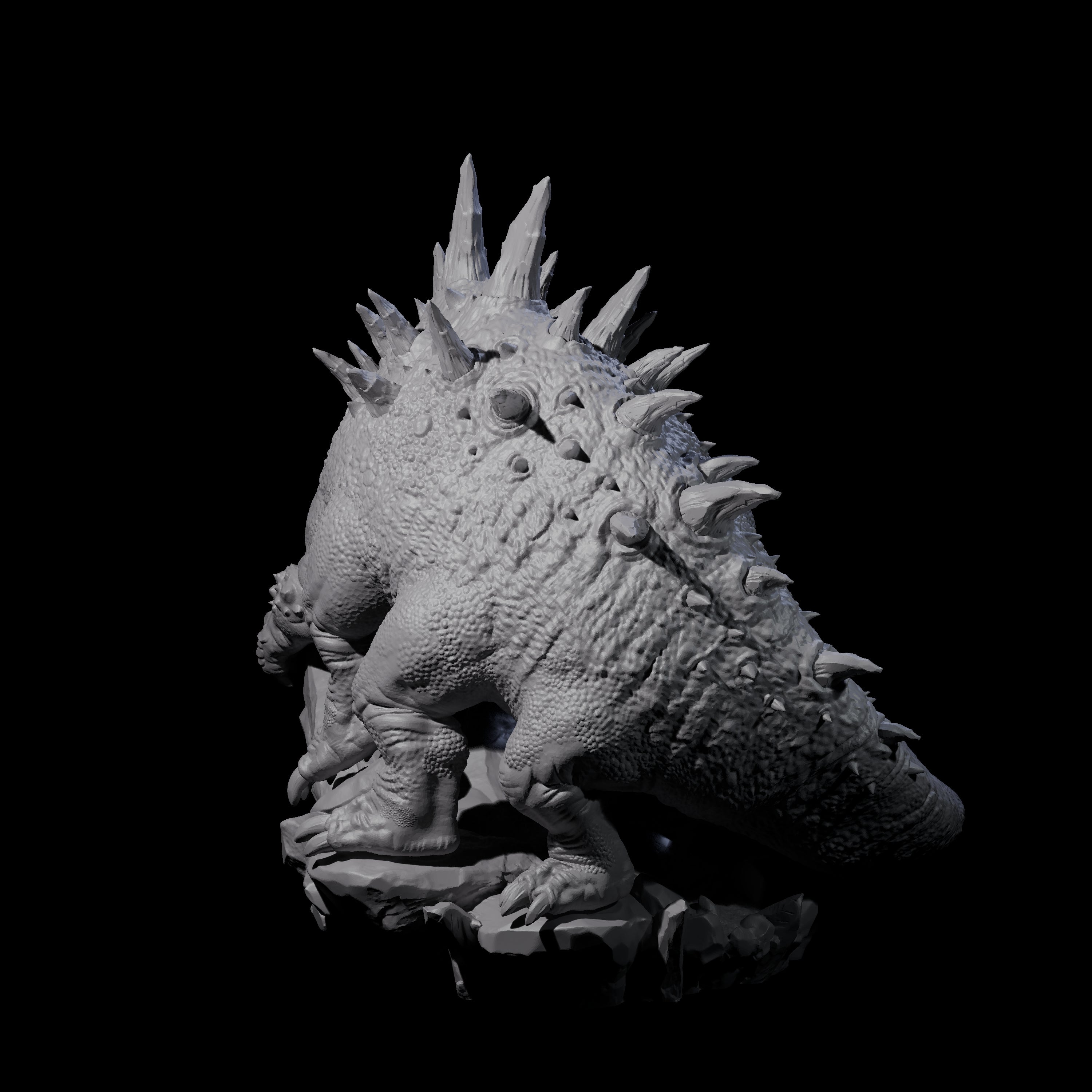 Rampaging Basilisk Miniature for Dungeons and Dragons, Pathfinder or other TTRPGs