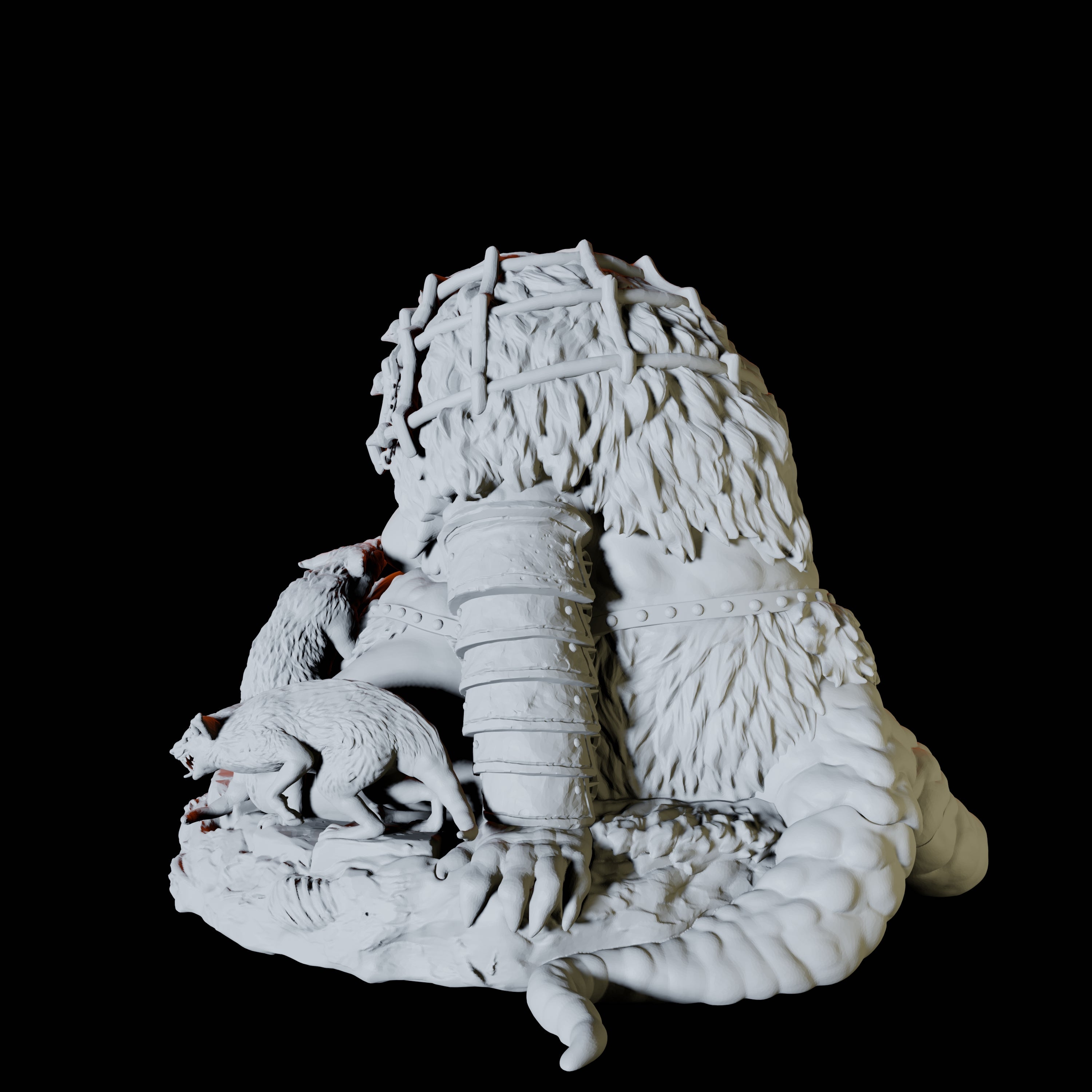 Ratfolk Broad Mother Miniature for Dungeons and Dragons, Pathfinder or other TTRPGs