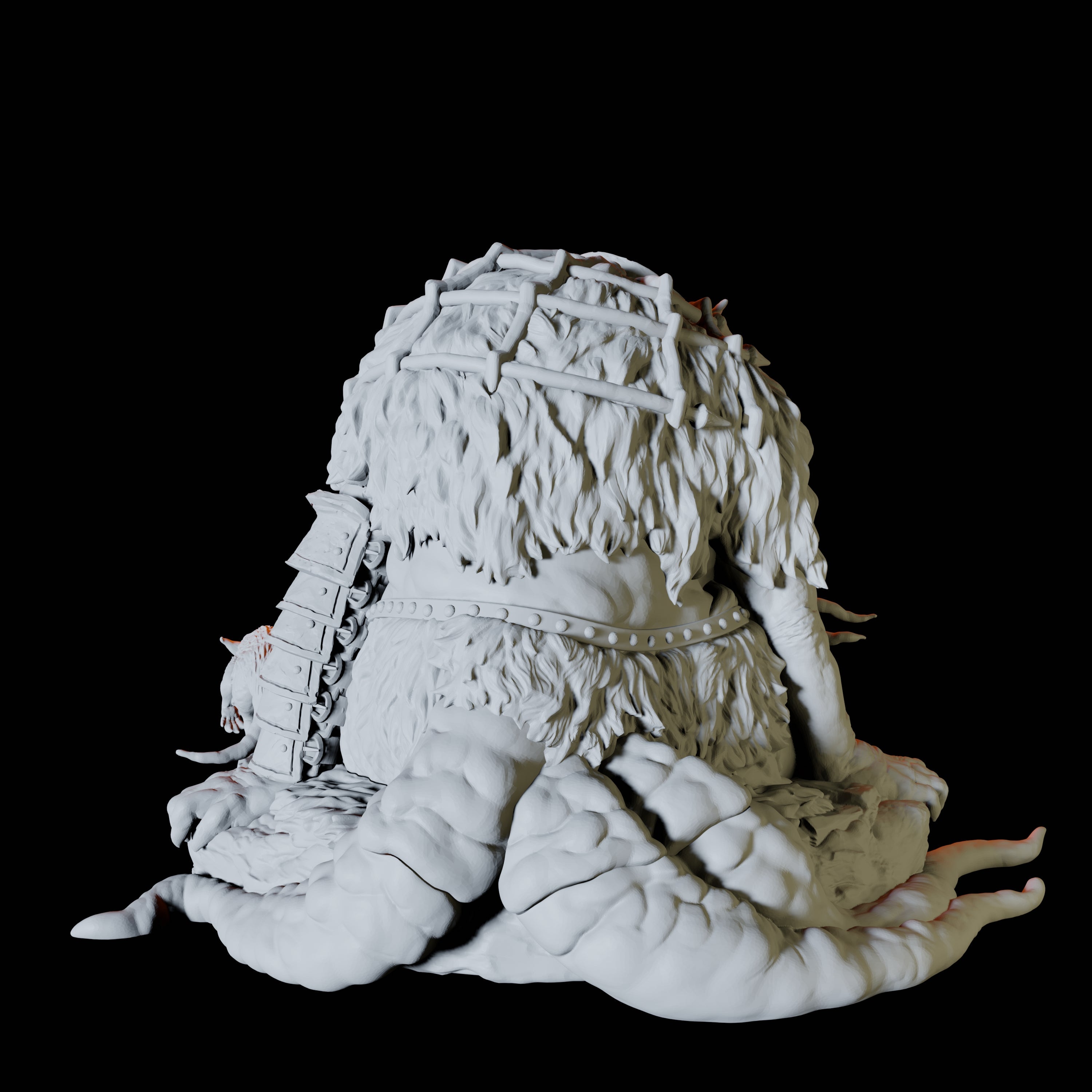 Ratfolk Broad Mother Miniature for Dungeons and Dragons, Pathfinder or other TTRPGs