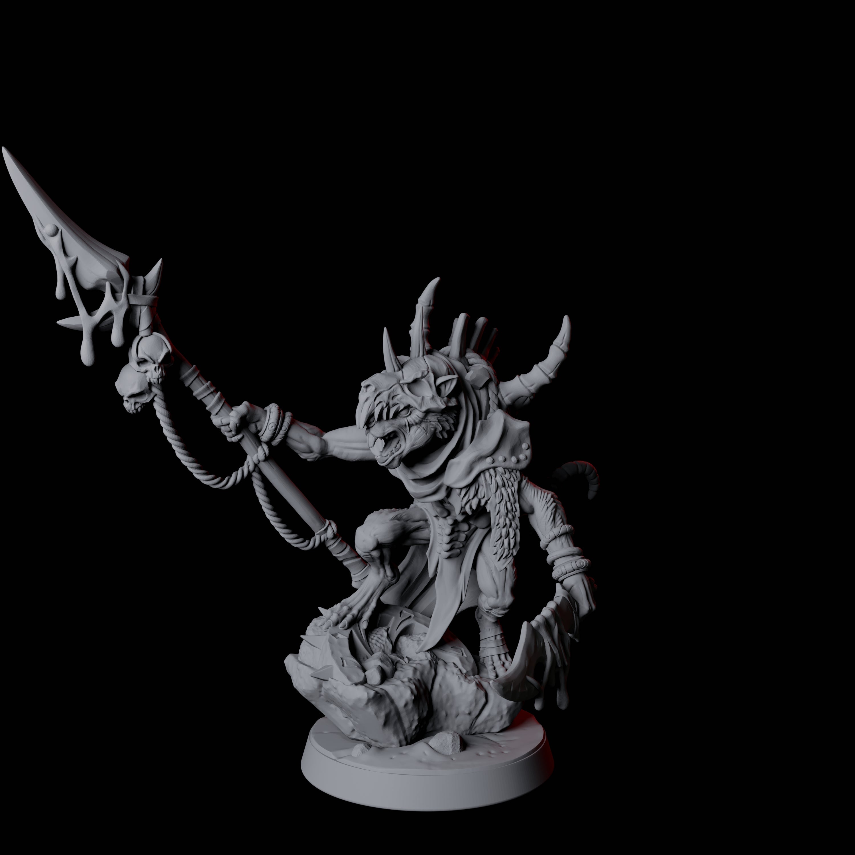 Ratfolk General Miniature for Dungeons and Dragons, Pathfinder or other TTRPGs