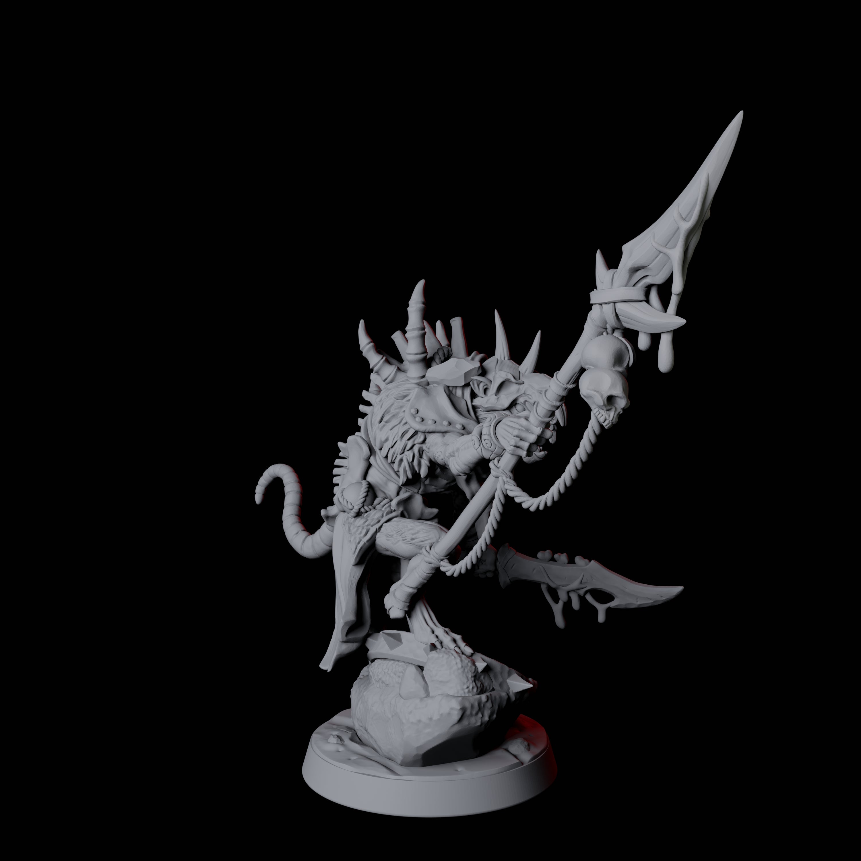 Ratfolk General Miniature for Dungeons and Dragons, Pathfinder or other TTRPGs