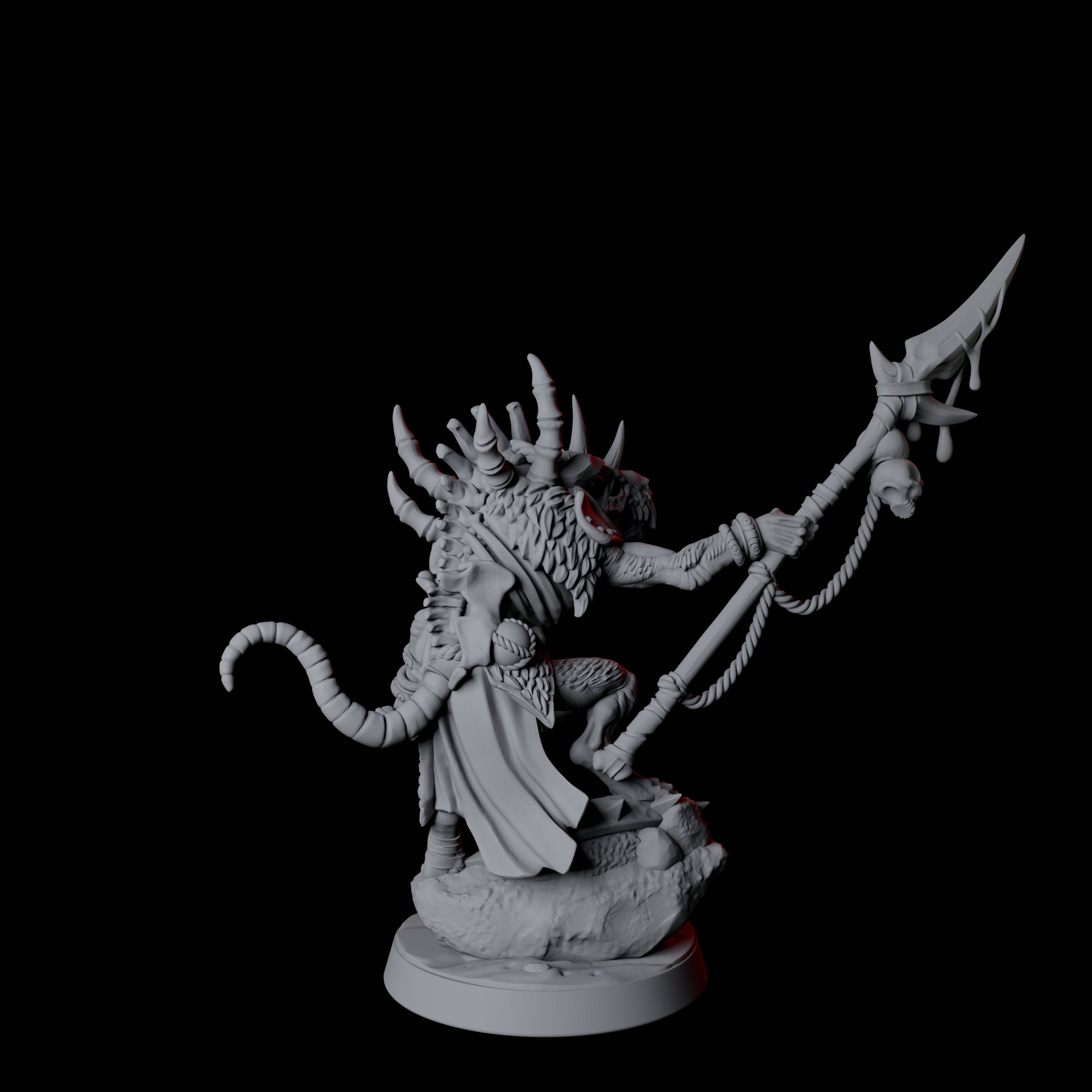 Ratfolk General Miniature for Dungeons and Dragons, Pathfinder or other TTRPGs