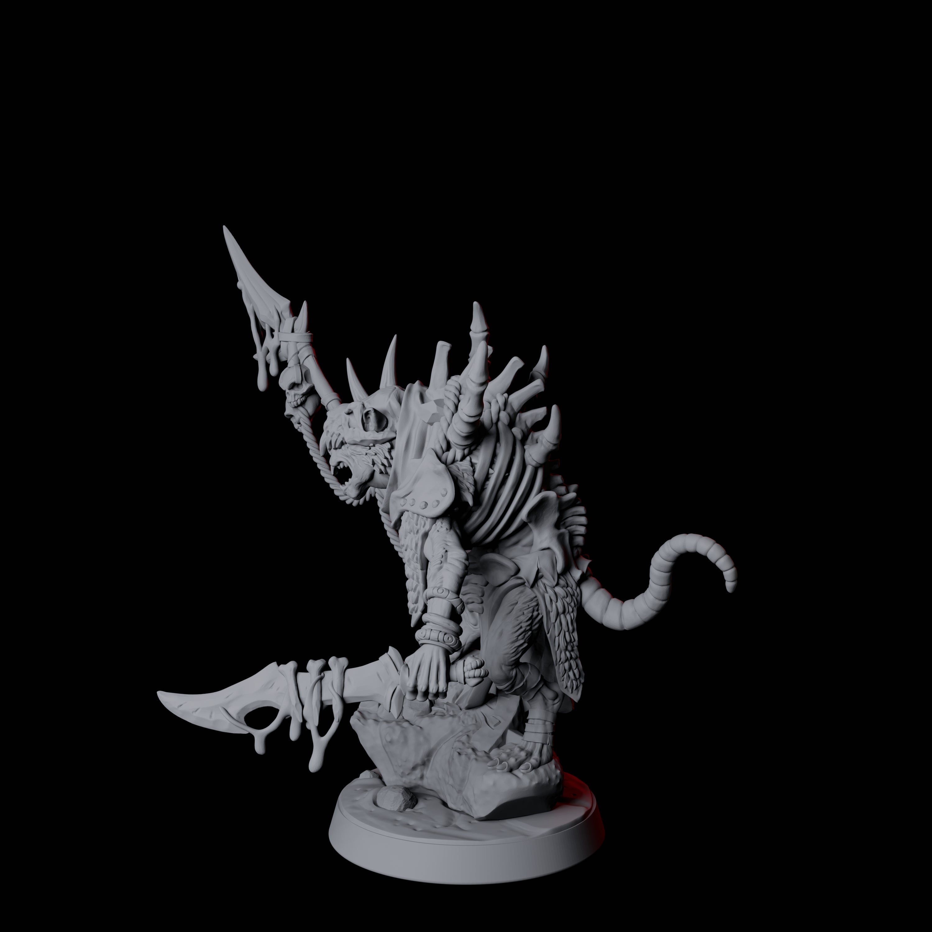 Ratfolk General Miniature for Dungeons and Dragons, Pathfinder or other TTRPGs