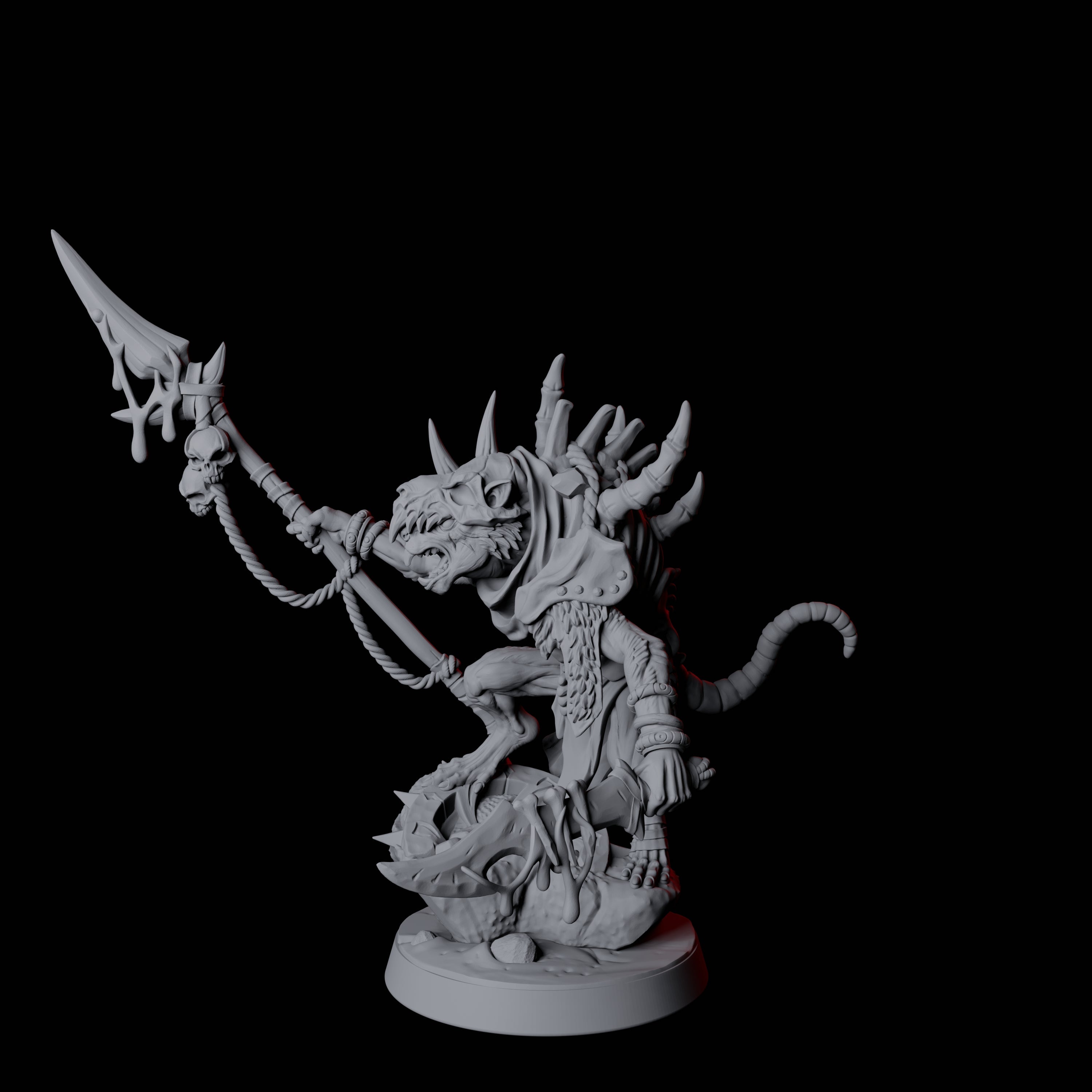 Ratfolk General Miniature for Dungeons and Dragons, Pathfinder or other TTRPGs