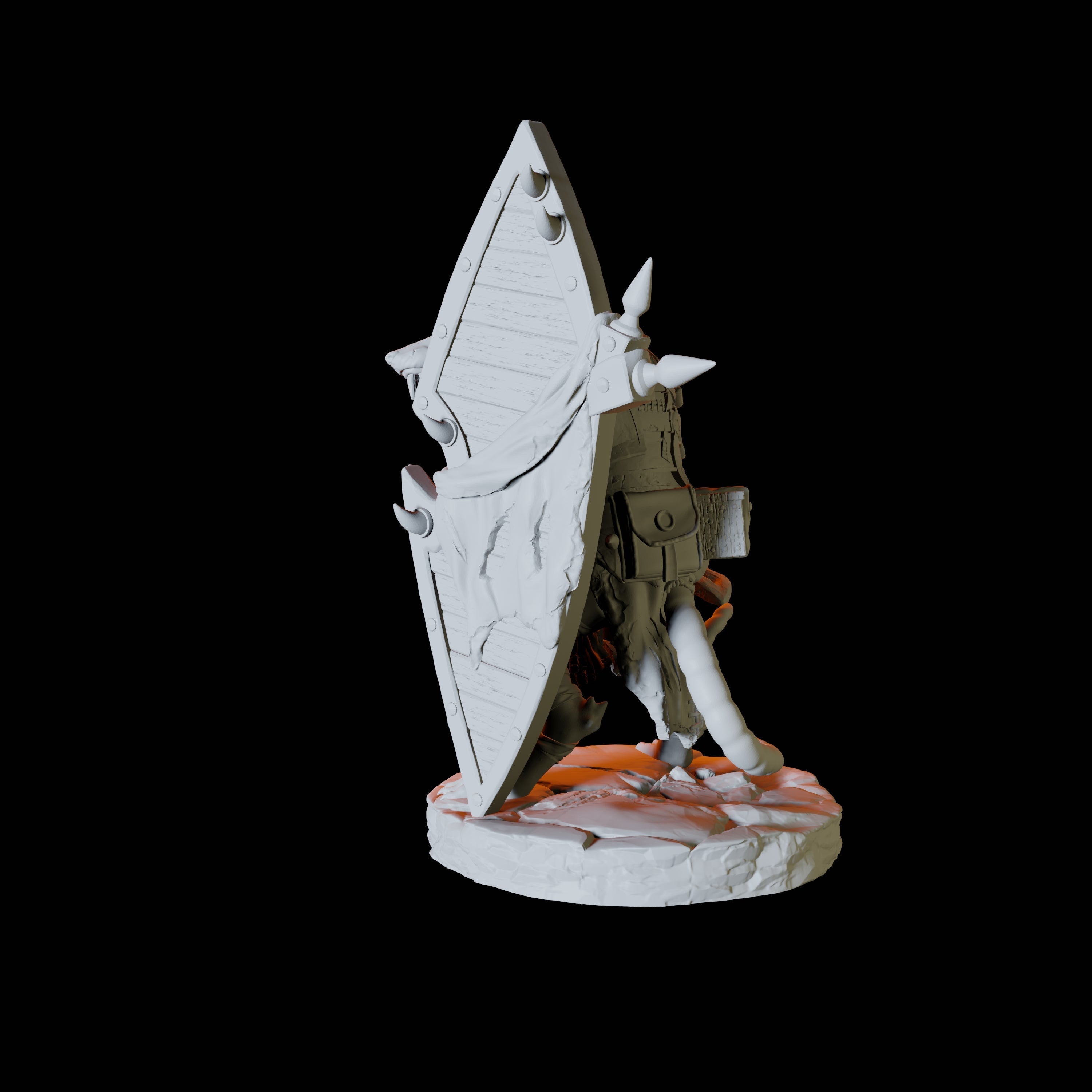 Ratfolk Scout C Miniature for Dungeons and Dragons, Pathfinder or other TTRPGs