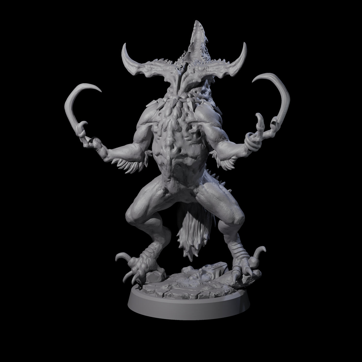 Ravaged Axe Beak Beast C Miniature for Dungeons and Dragons, Pathfinder or other TTRPGs