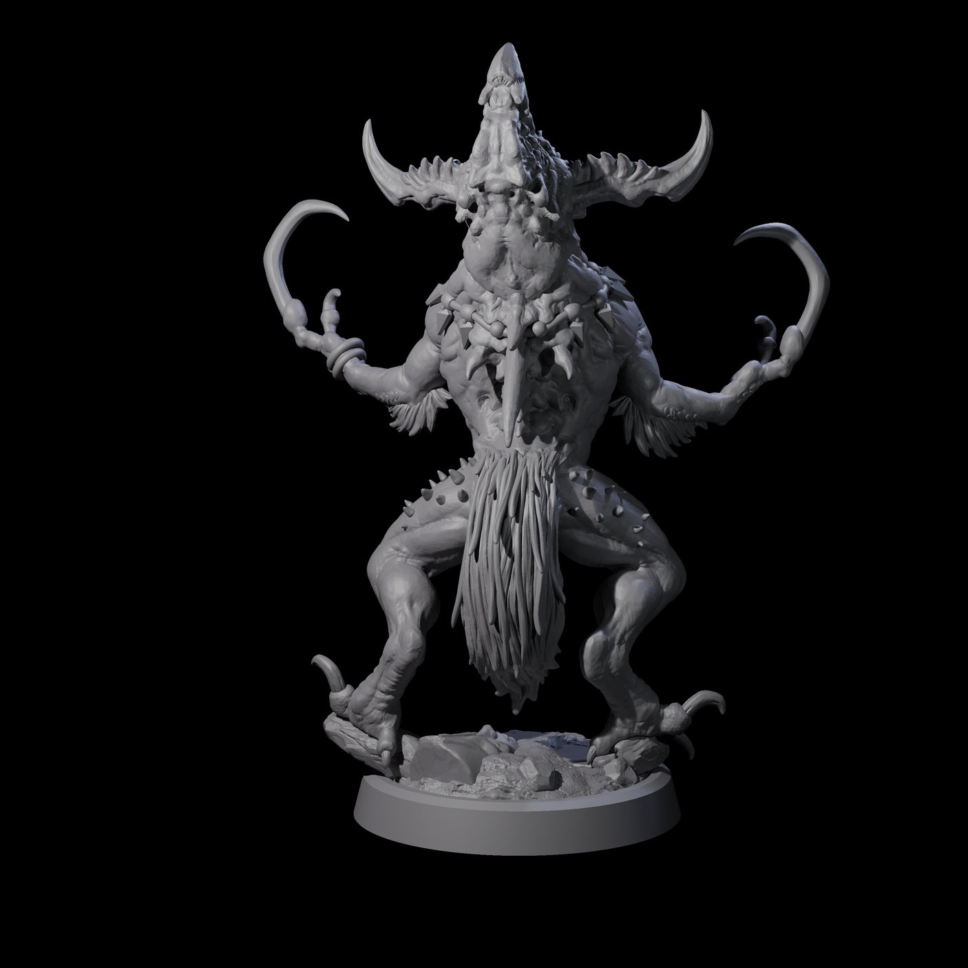 Ravaged Axe Beak Beast C Miniature for Dungeons and Dragons, Pathfinder or other TTRPGs