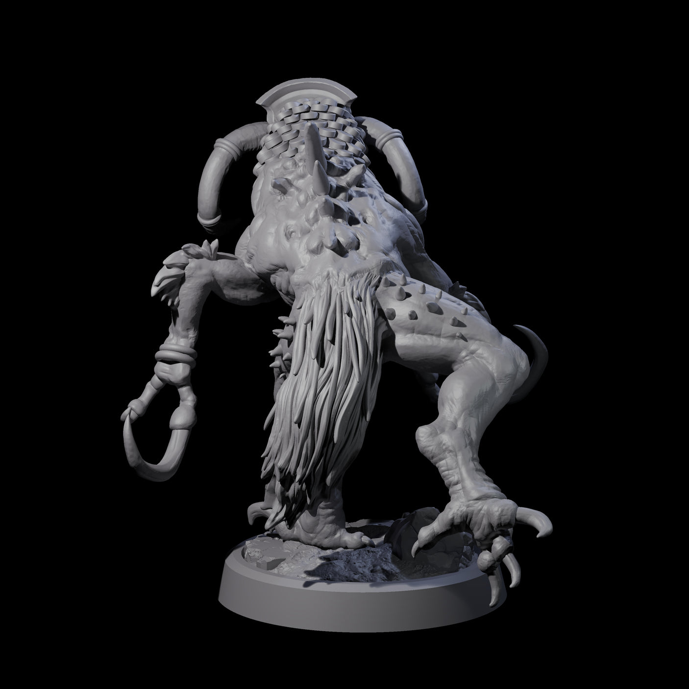 Ravaged Axe Beak Beast D Miniature for Dungeons and Dragons, Pathfinder or other TTRPGs