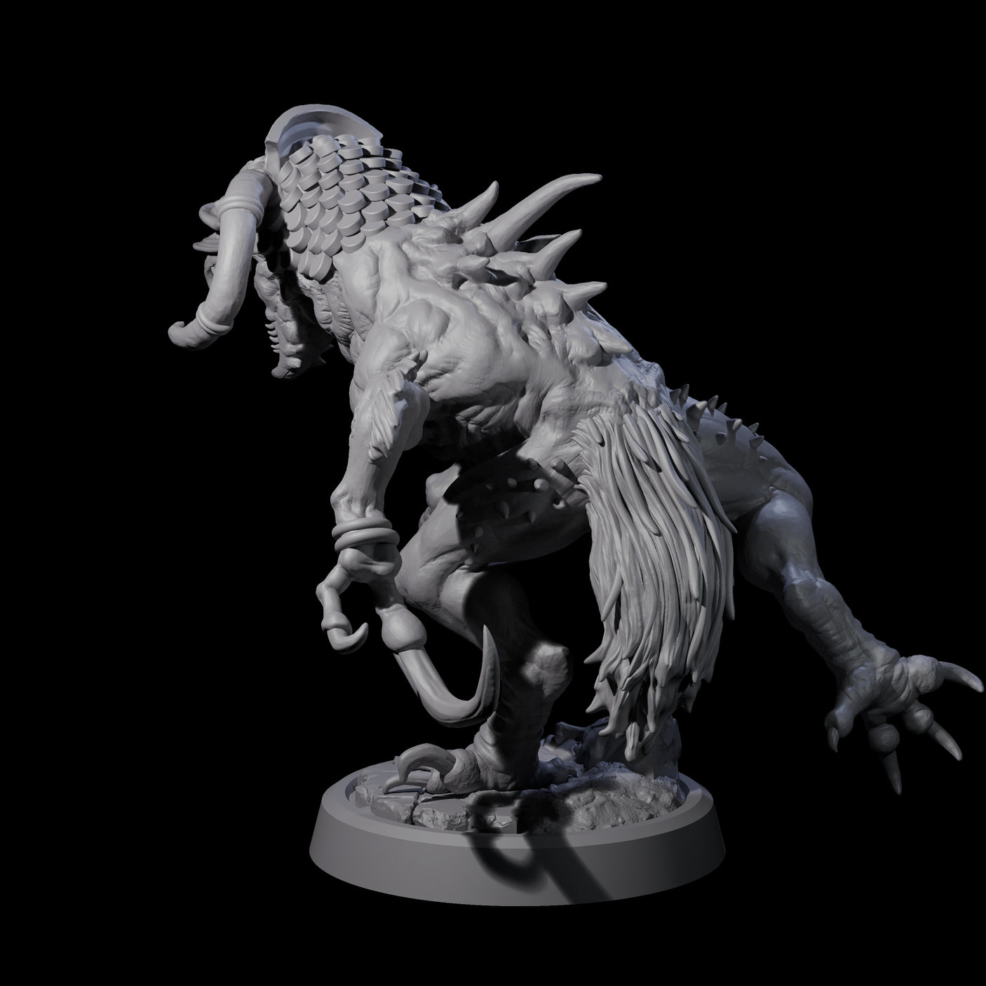 Ravaged Axe Beak Beast D Miniature for Dungeons and Dragons, Pathfinder or other TTRPGs