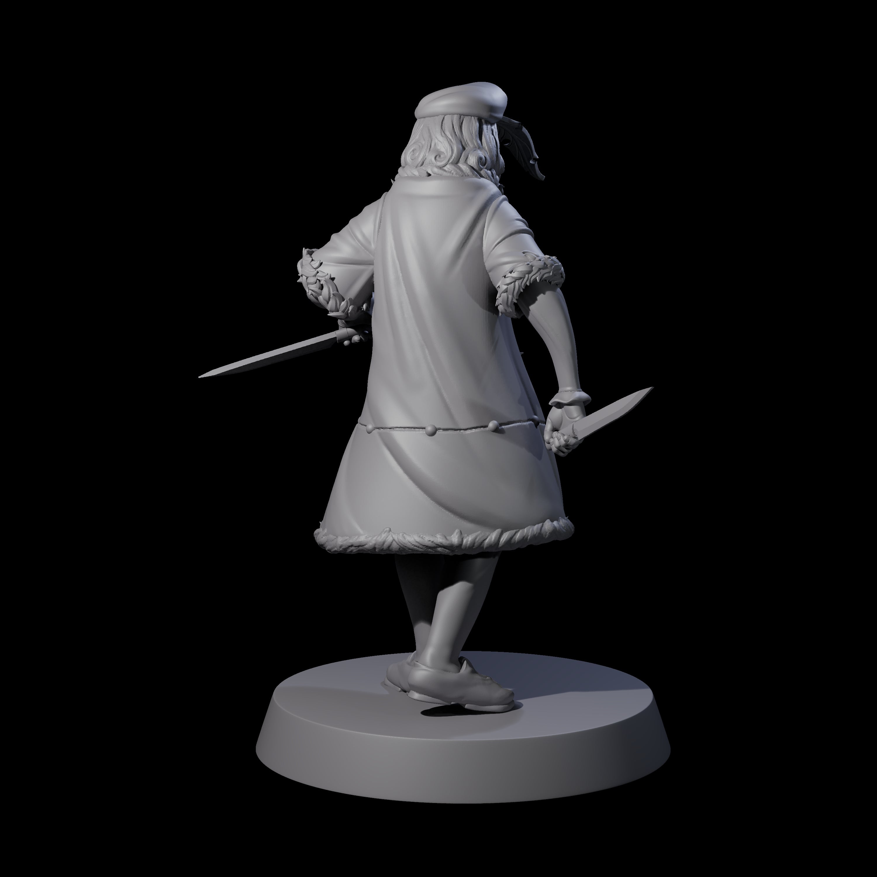 Rebellious Masked Citizen A Miniature for Dungeons and Dragons, Pathfinder or other TTRPGs