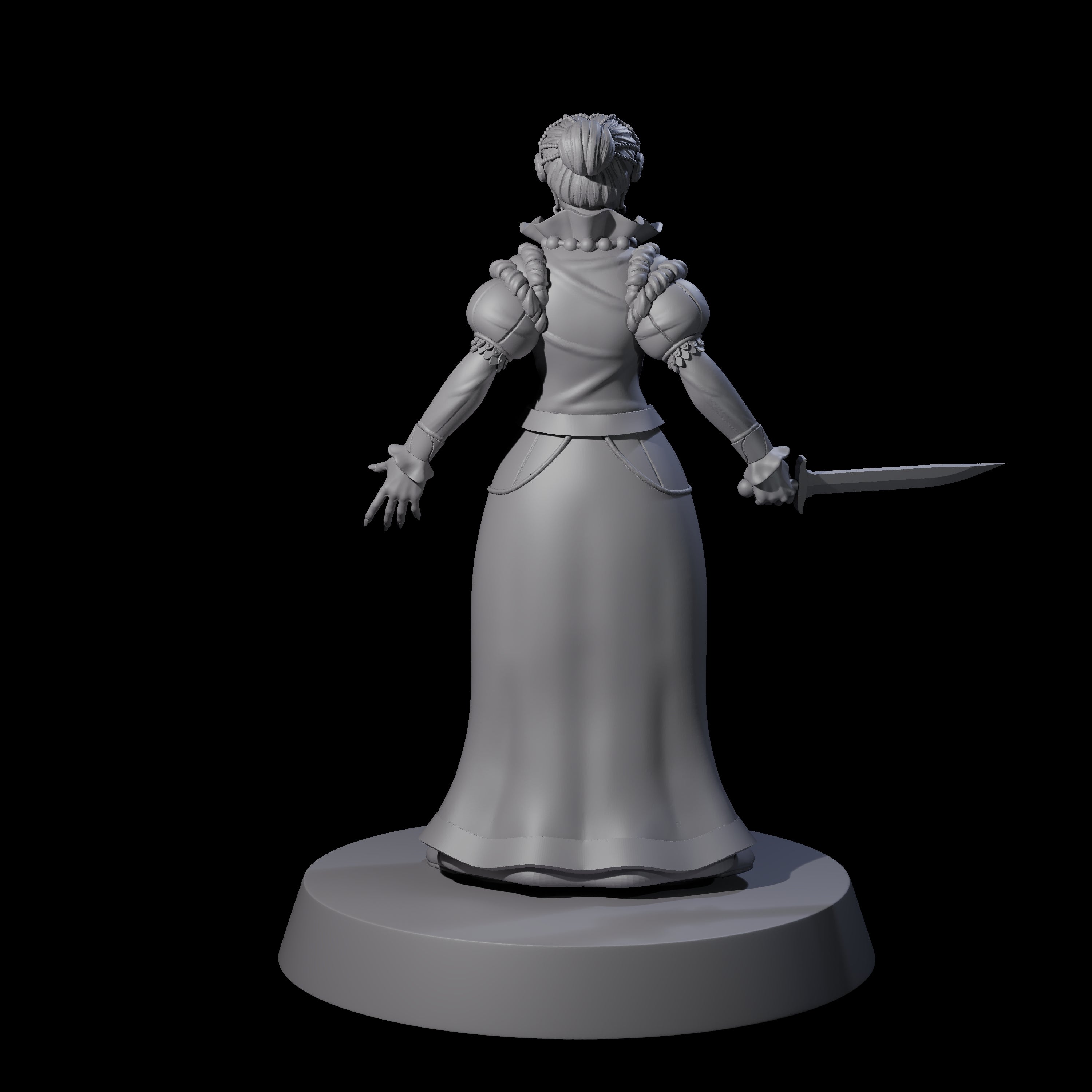 Rebellious Masked Citizen B Miniature for Dungeons and Dragons, Pathfinder or other TTRPGs