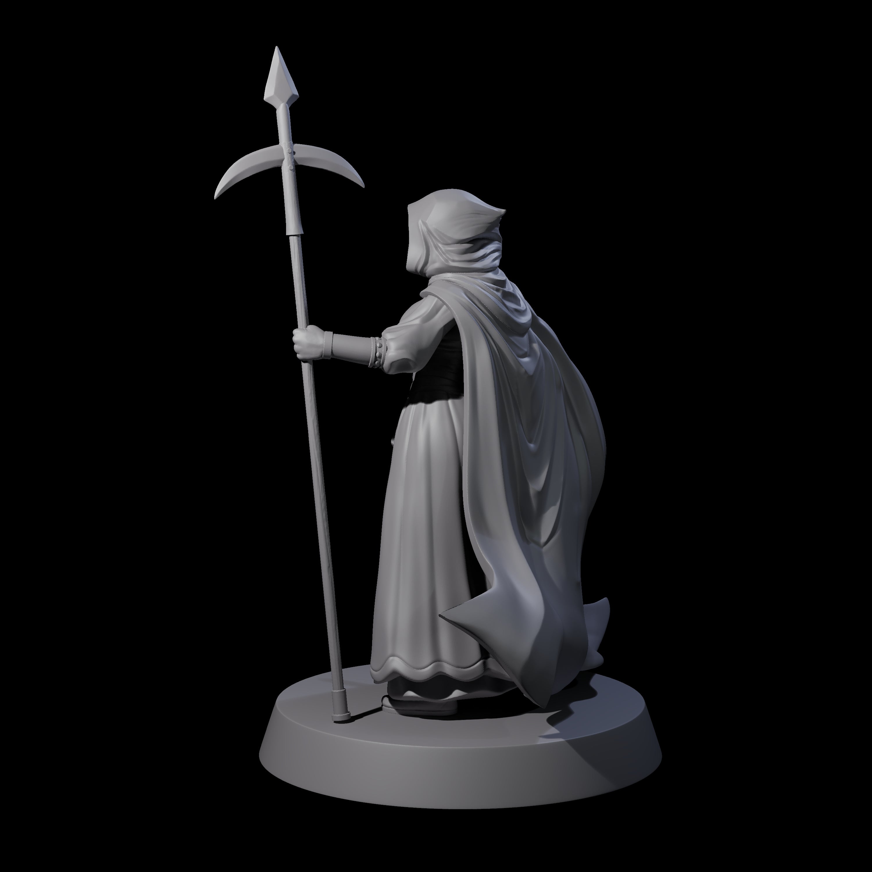 Rebellious Masked Citizen C Miniature for Dungeons and Dragons, Pathfinder or other TTRPGs