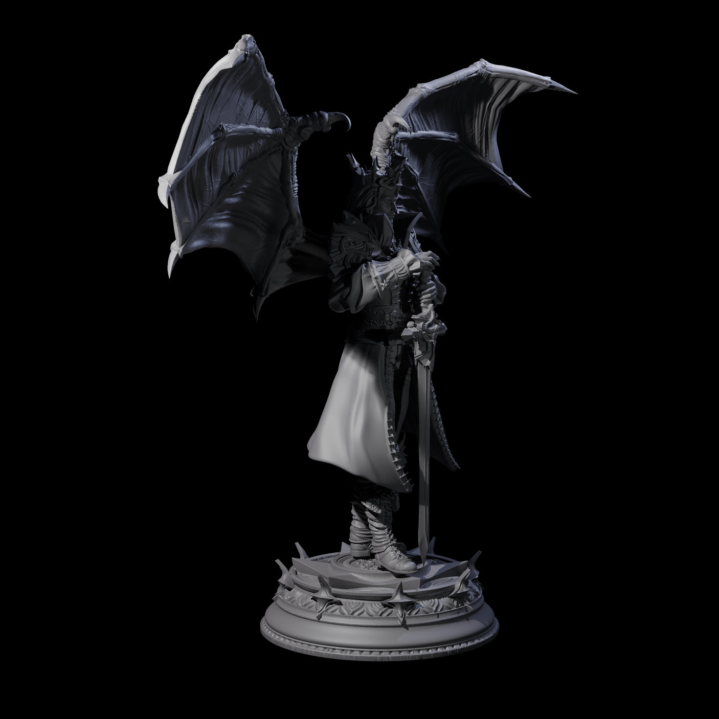 Regal King Miniature for Dungeons and Dragons, Pathfinder or other TTRPGs