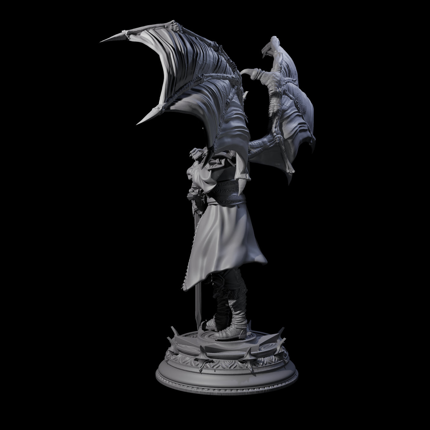 Regal King Miniature for Dungeons and Dragons, Pathfinder or other TTRPGs