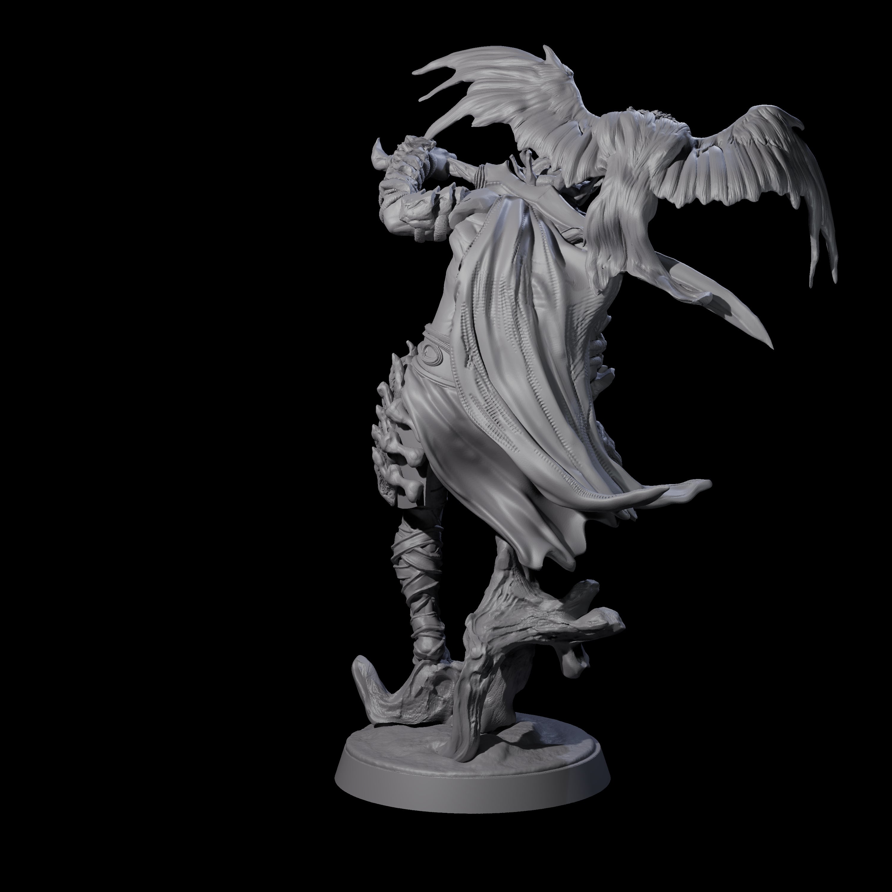 Relaxing Nature Knight Miniature for Dungeons and Dragons, Pathfinder or other TTRPGs