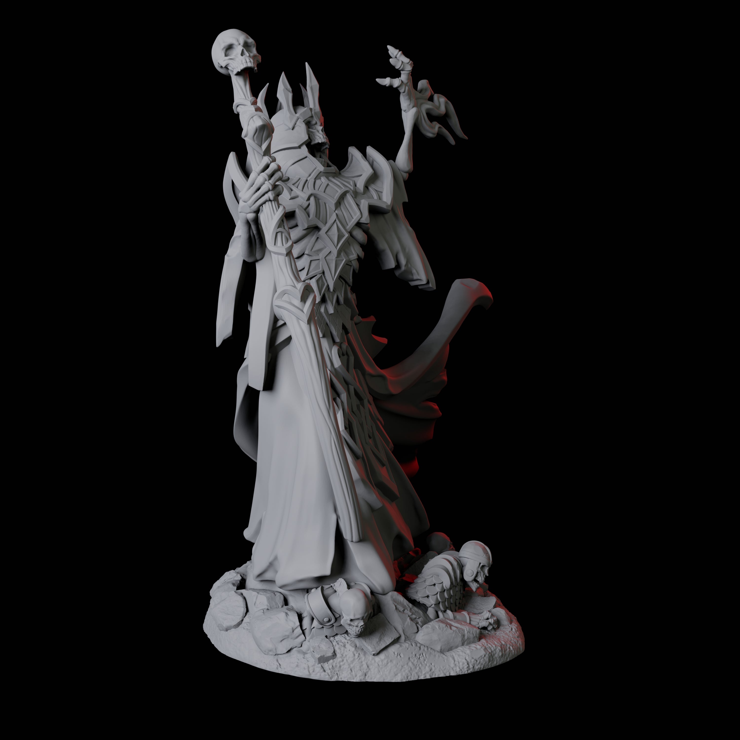Renegade Lich Miniature for Dungeons and Dragons, Pathfinder or other TTRPGs