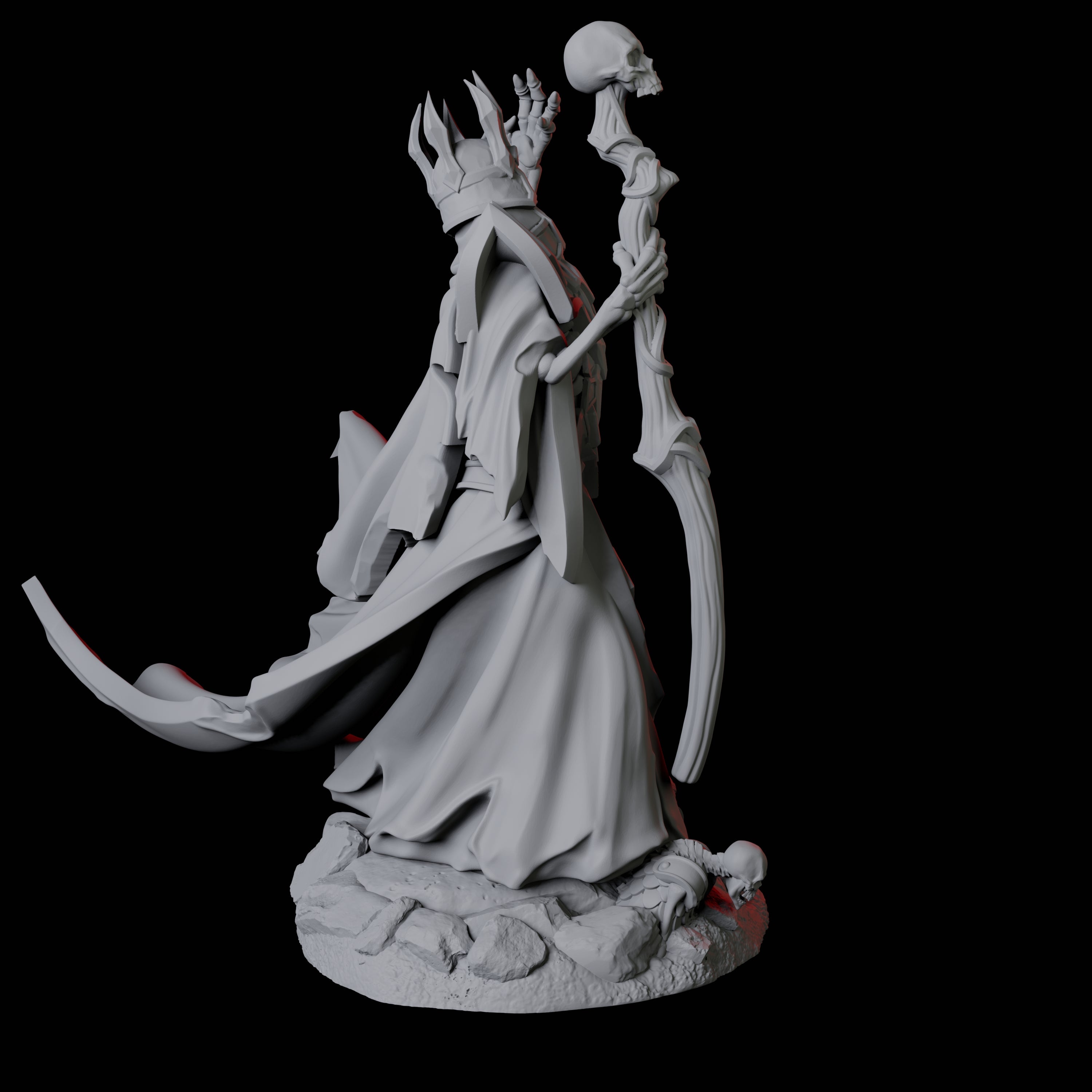 Renegade Lich Miniature for Dungeons and Dragons, Pathfinder or other TTRPGs