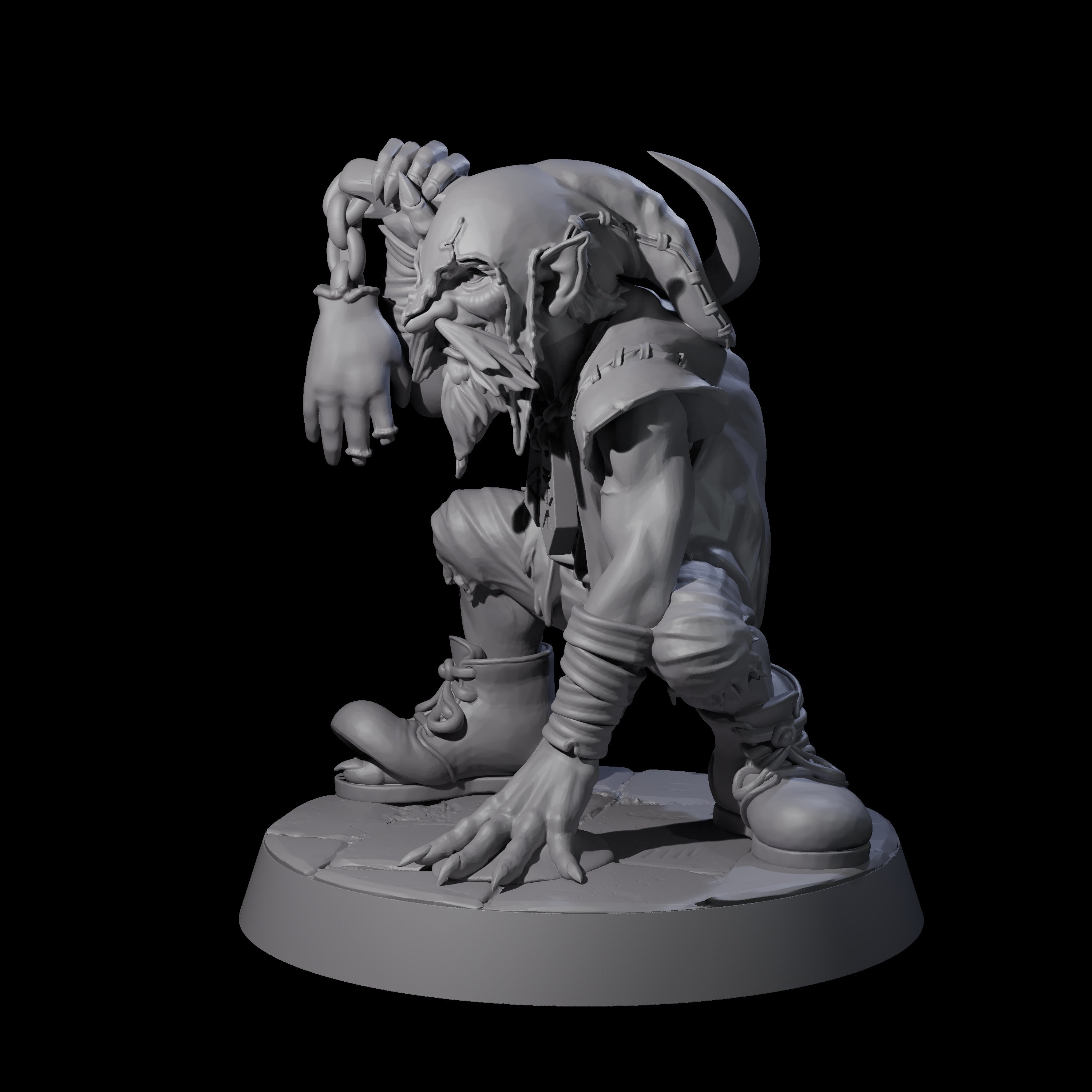 Repugnant Red Cap B Miniature for Dungeons and Dragons, Pathfinder or other TTRPGs