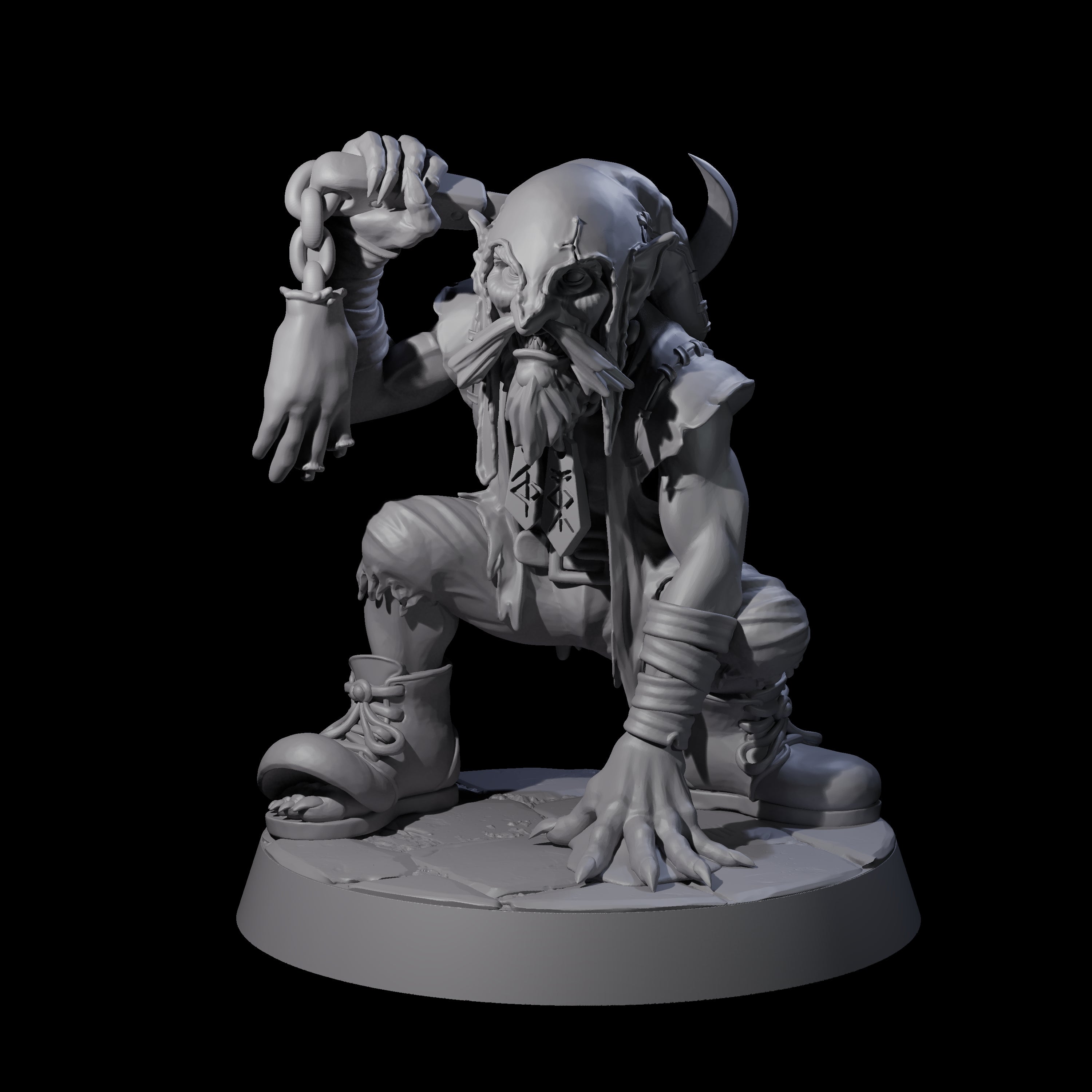 Repugnant Red Cap B Miniature for Dungeons and Dragons, Pathfinder or other TTRPGs