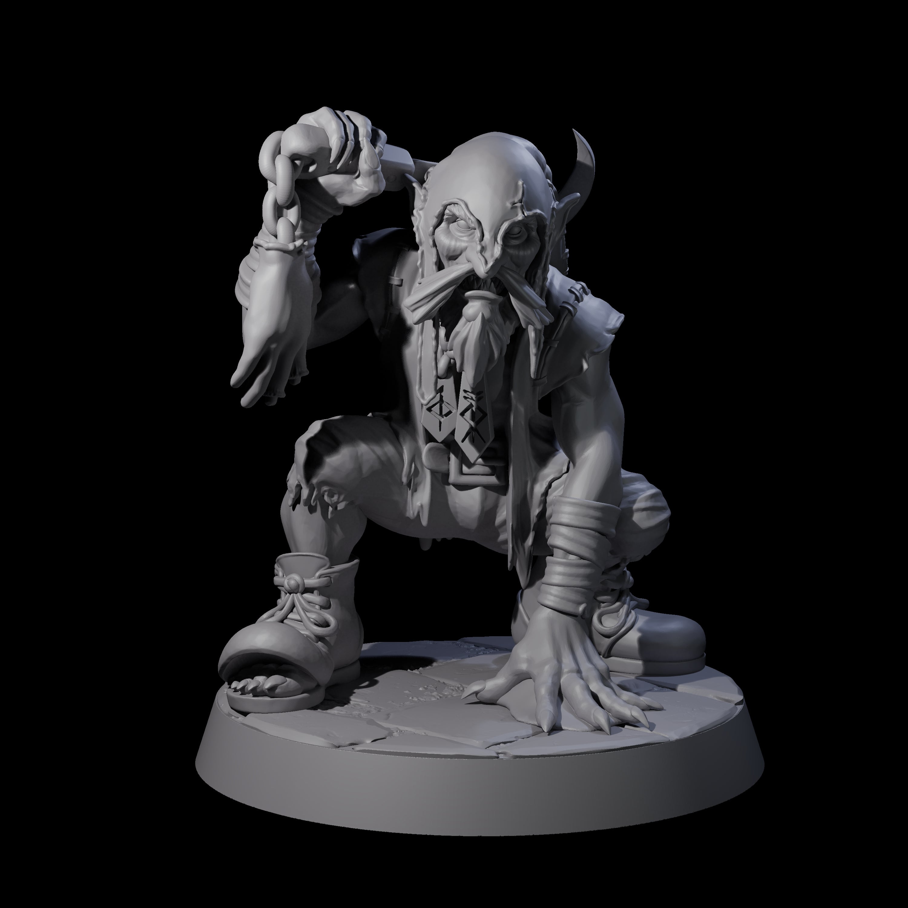 Repugnant Red Cap B Miniature for Dungeons and Dragons, Pathfinder or other TTRPGs