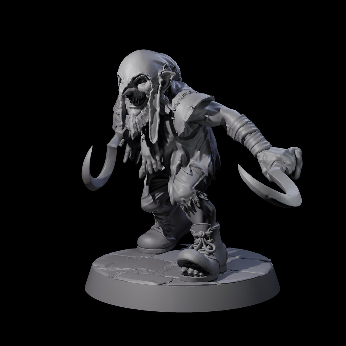 Repugnant Red Cap D Miniature for Dungeons and Dragons, Pathfinder or other TTRPGs