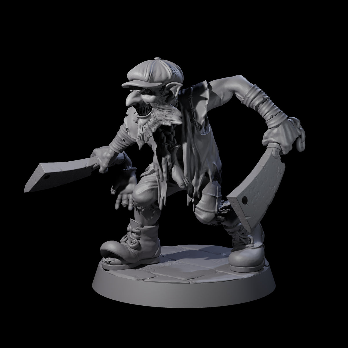 Repugnant Red Cap D Miniature for Dungeons and Dragons, Pathfinder or other TTRPGs