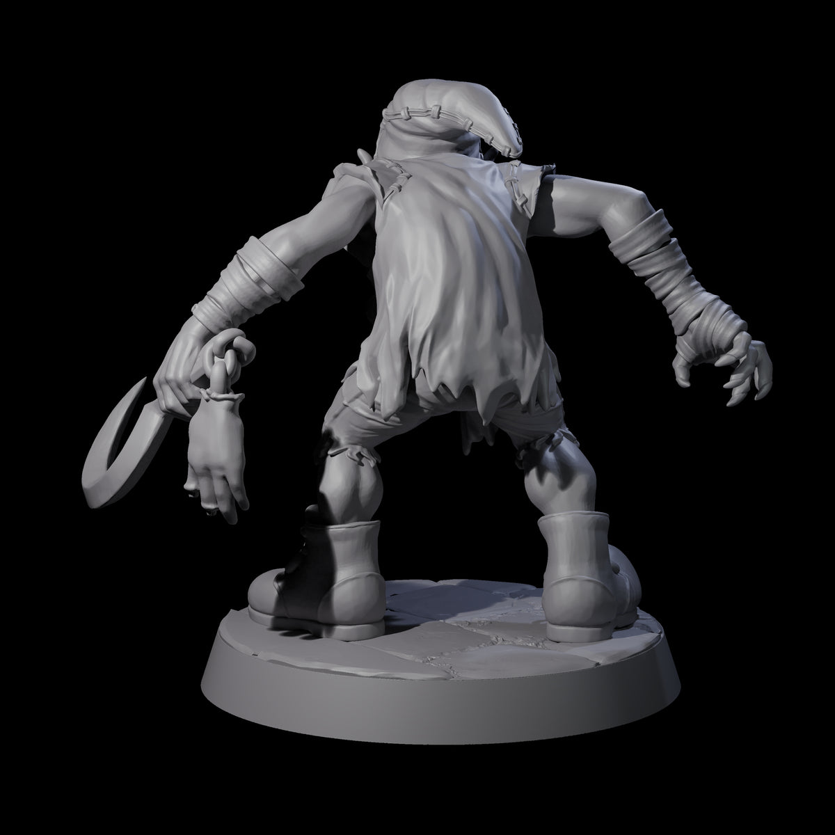 Repugnant Red Cap E Miniature for Dungeons and Dragons, Pathfinder or other TTRPGs