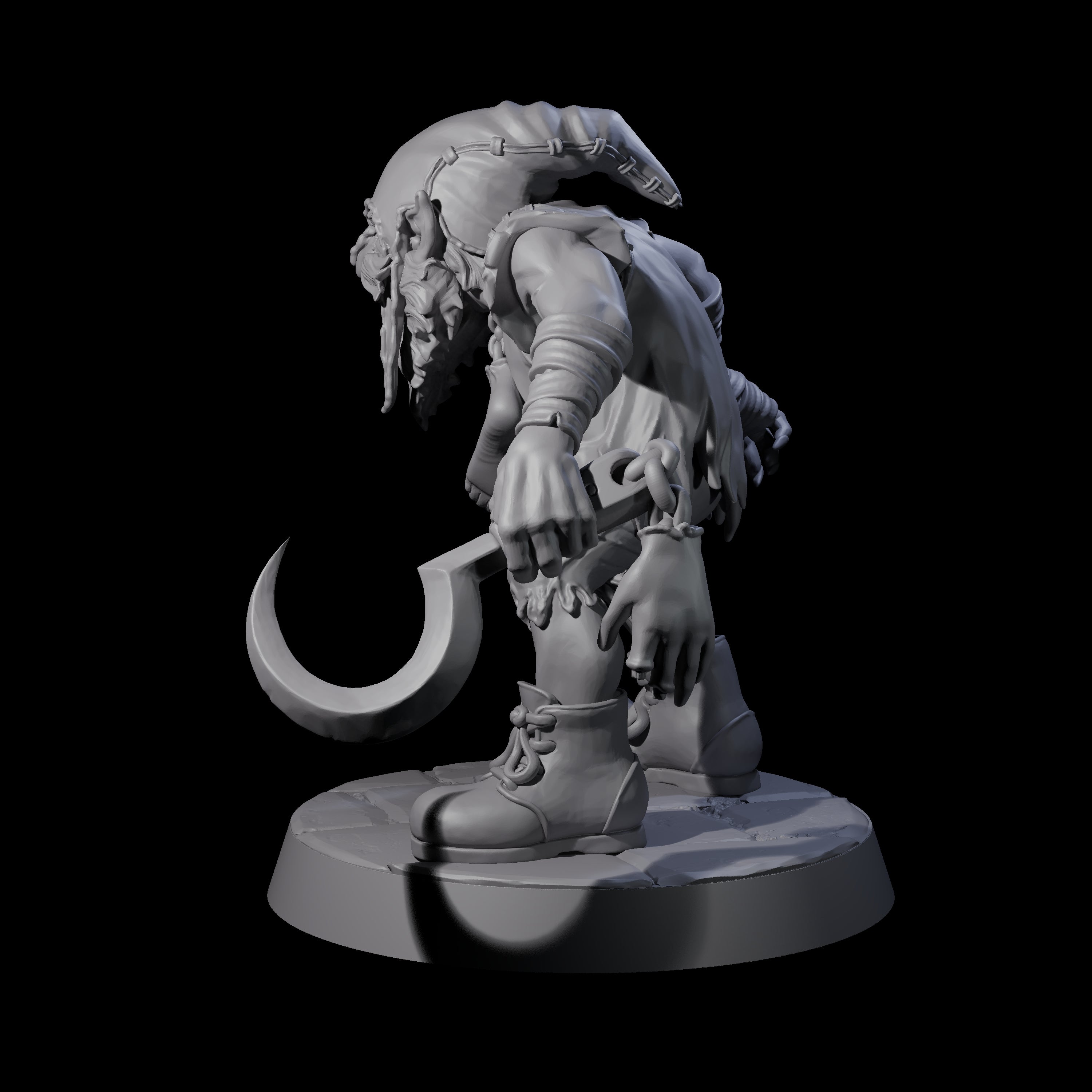 Repugnant Red Cap E Miniature for Dungeons and Dragons, Pathfinder or other TTRPGs