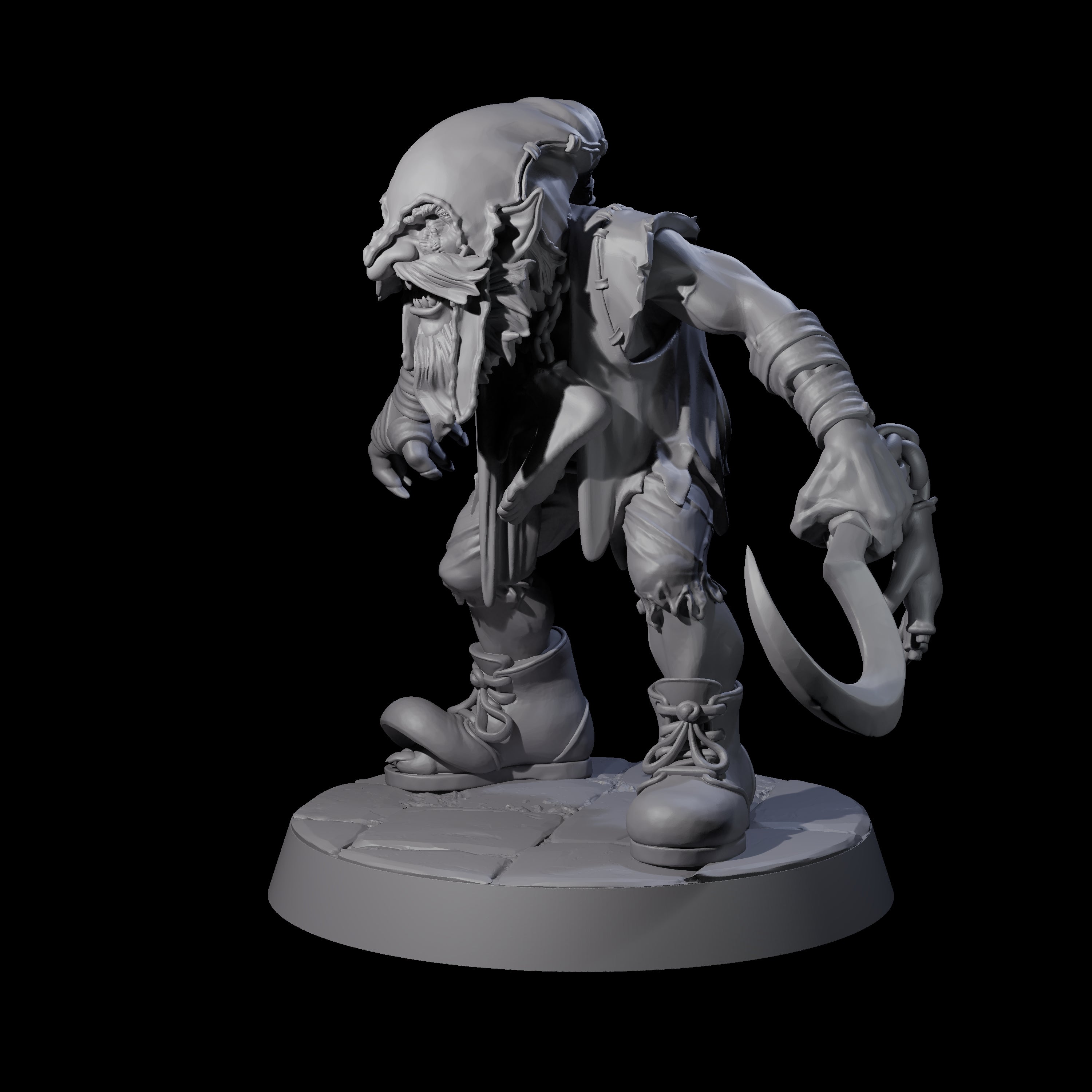 Repugnant Red Cap E Miniature for Dungeons and Dragons, Pathfinder or other TTRPGs