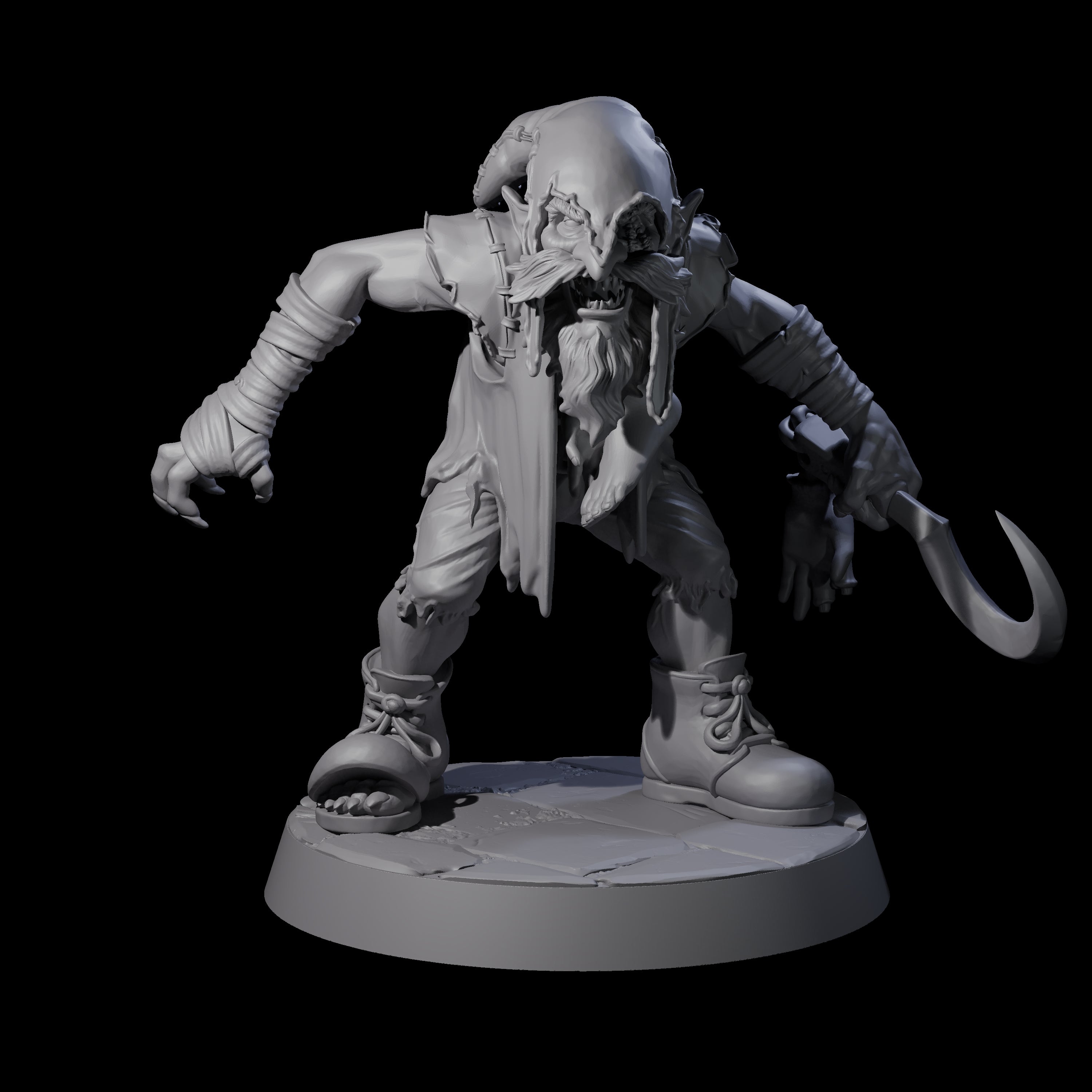 Repugnant Red Cap E Miniature for Dungeons and Dragons, Pathfinder or other TTRPGs