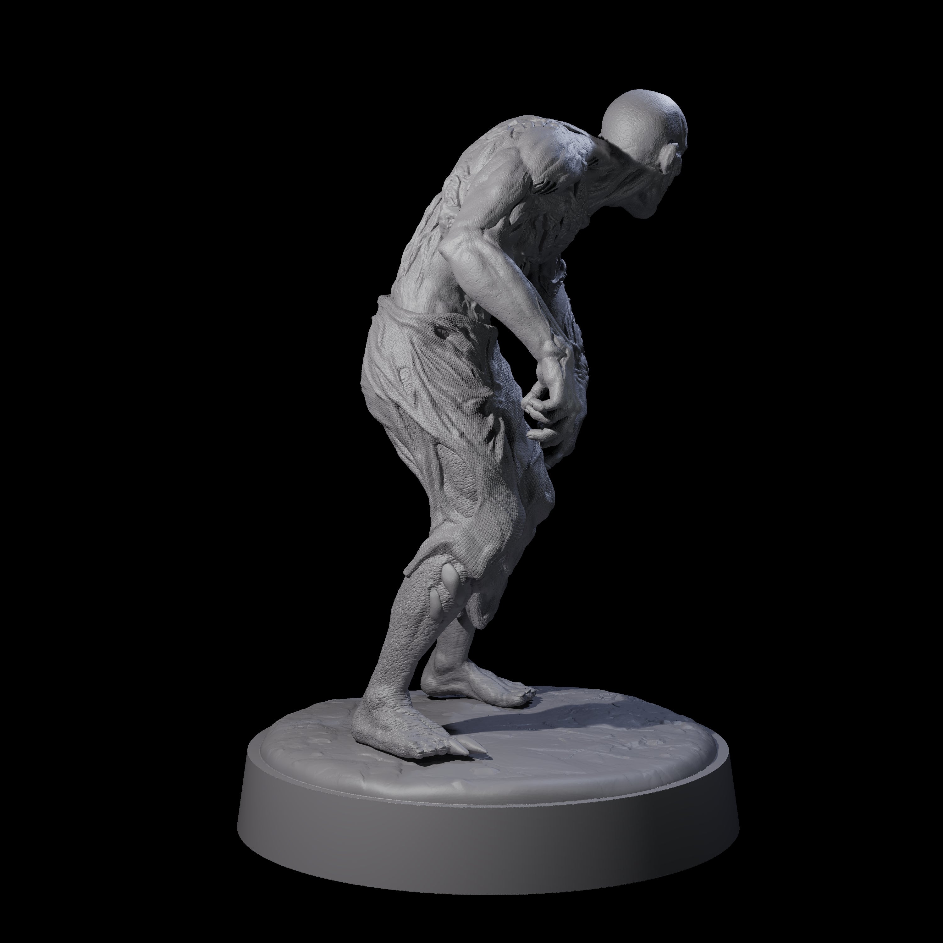 Restless Zombie A Miniature for Dungeons and Dragons, Pathfinder or other TTRPGs