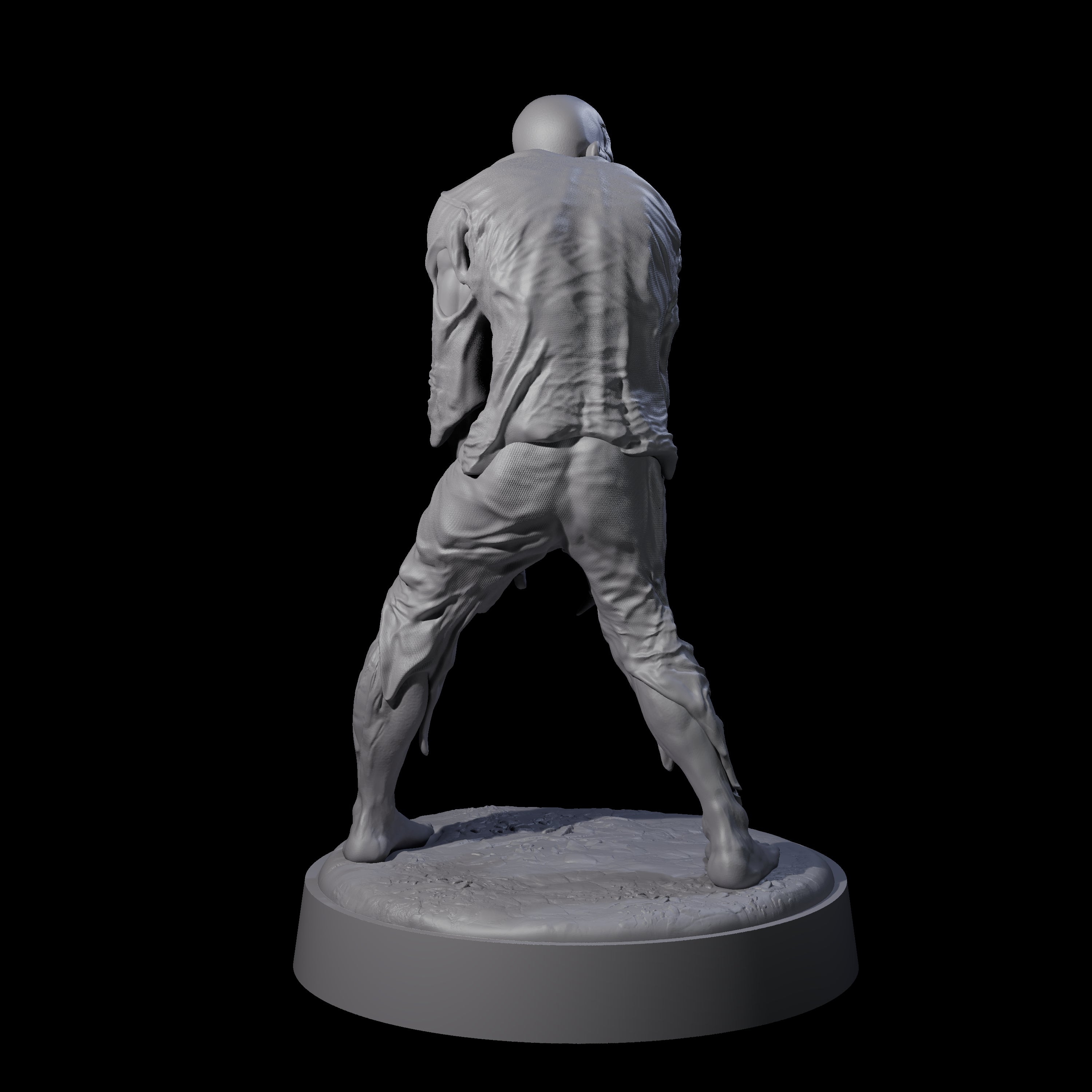 Restless Zombie B Miniature for Dungeons and Dragons, Pathfinder or other TTRPGs
