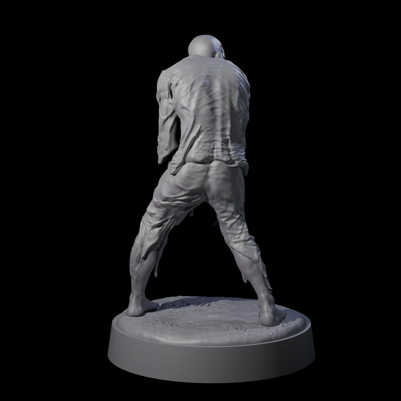Restless Zombie B Miniature for Dungeons and Dragons, Pathfinder or other TTRPGs