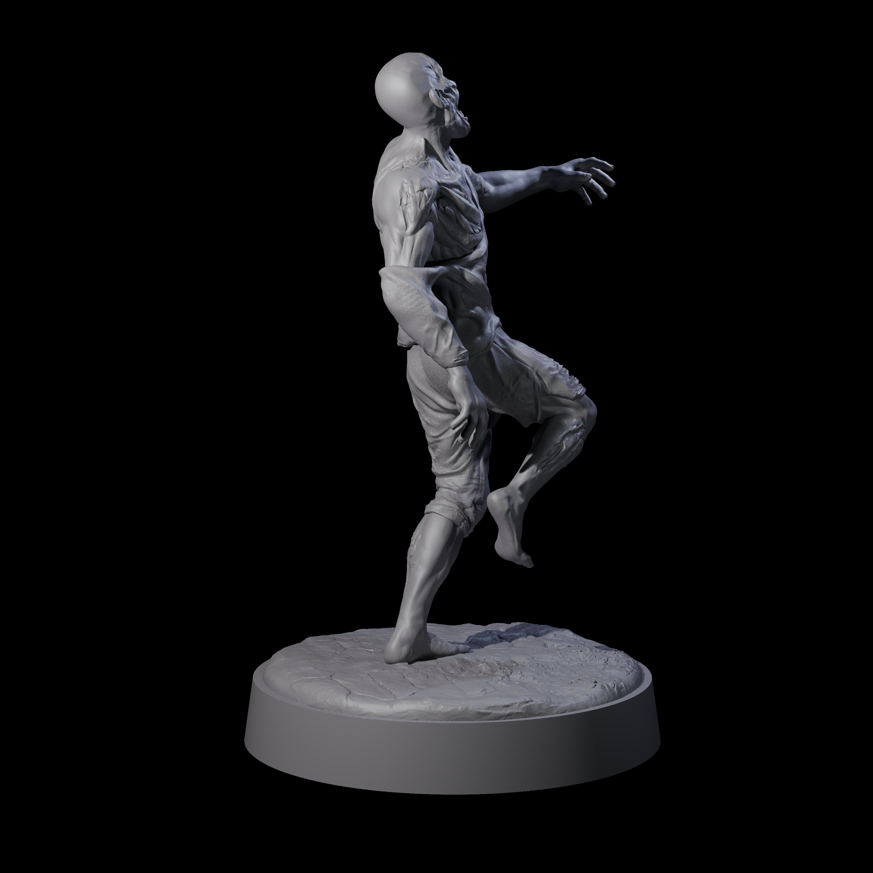 Restless Zombie C Miniature for Dungeons and Dragons, Pathfinder or other TTRPGs