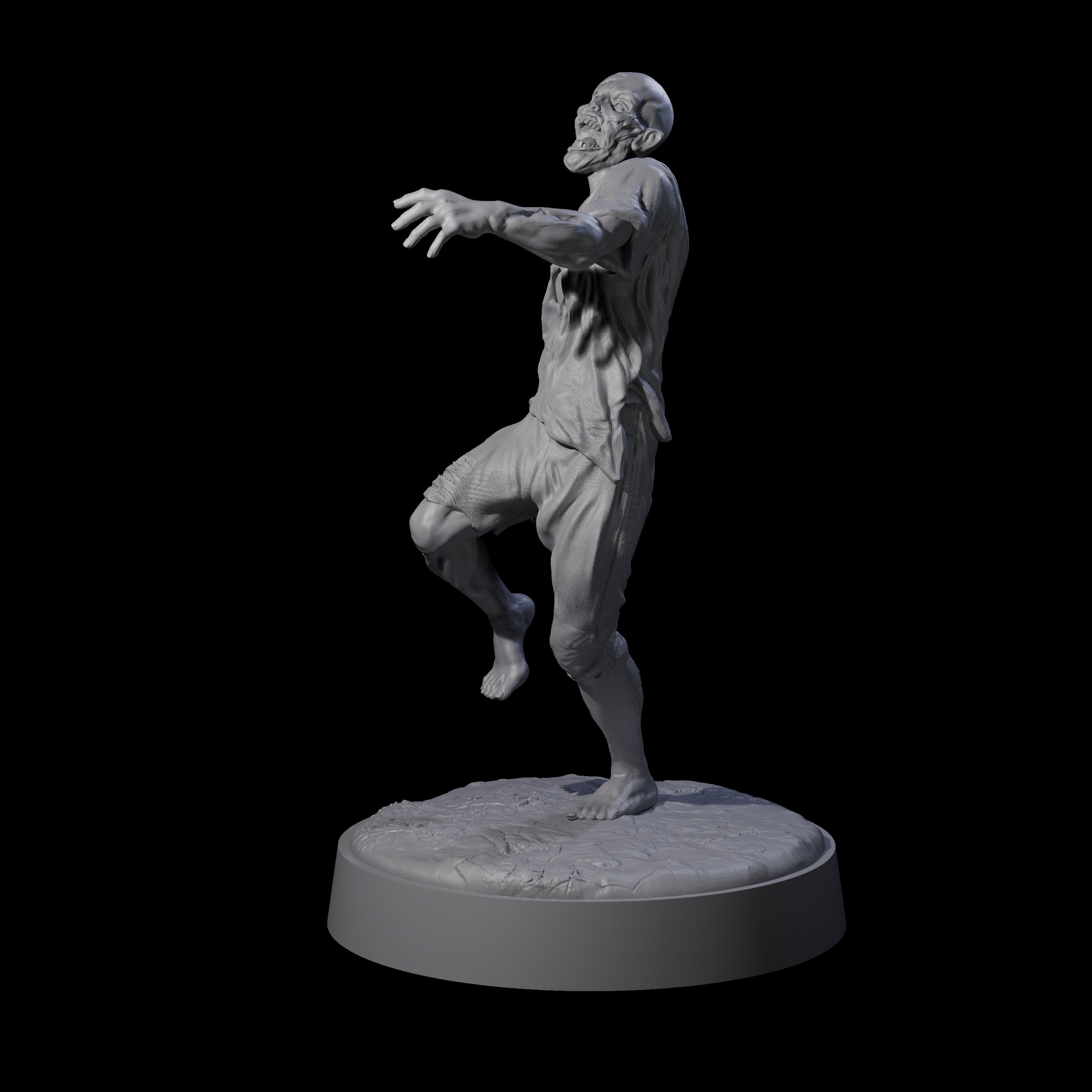Restless Zombie C Miniature for Dungeons and Dragons, Pathfinder or other TTRPGs